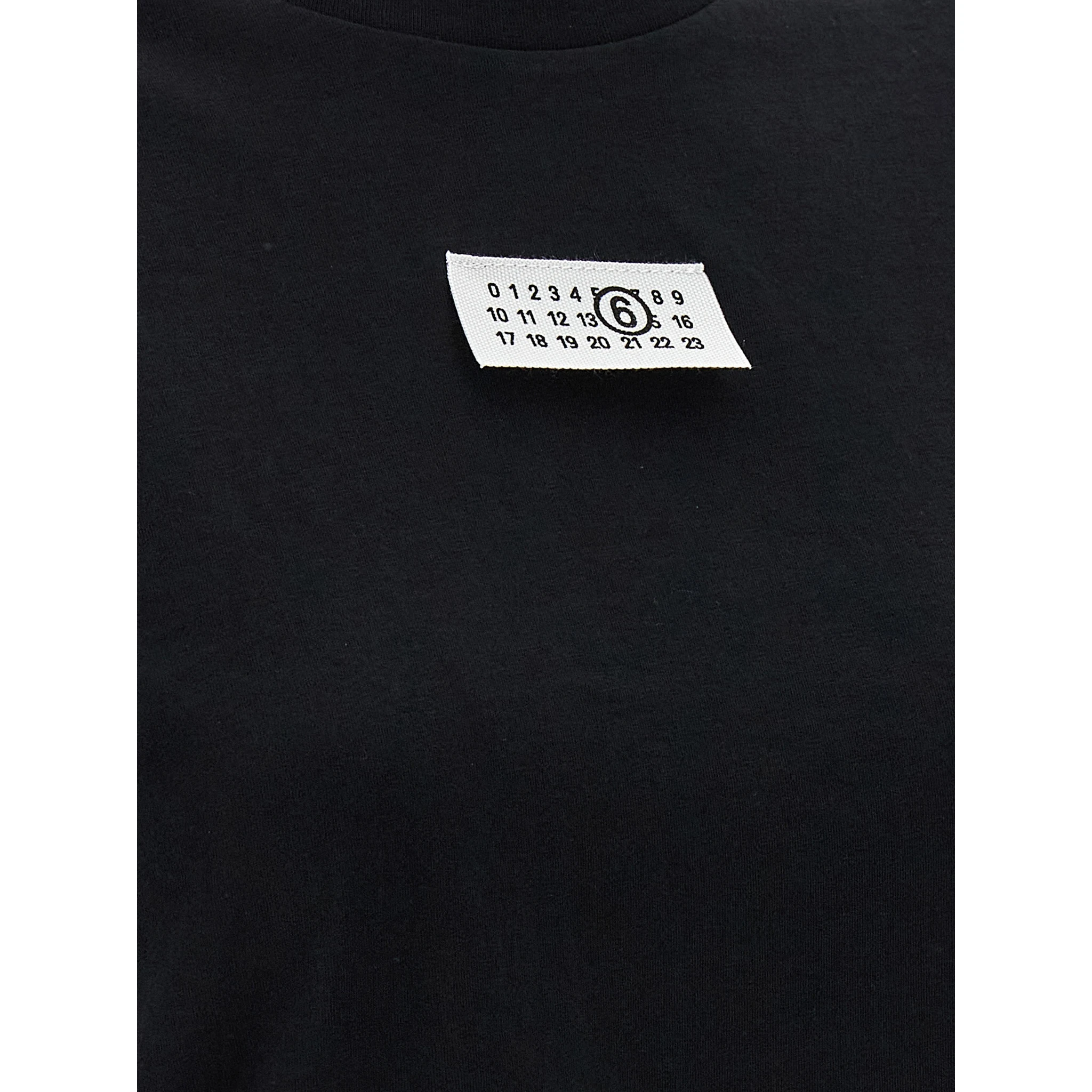 Black Cotton T-Shirt