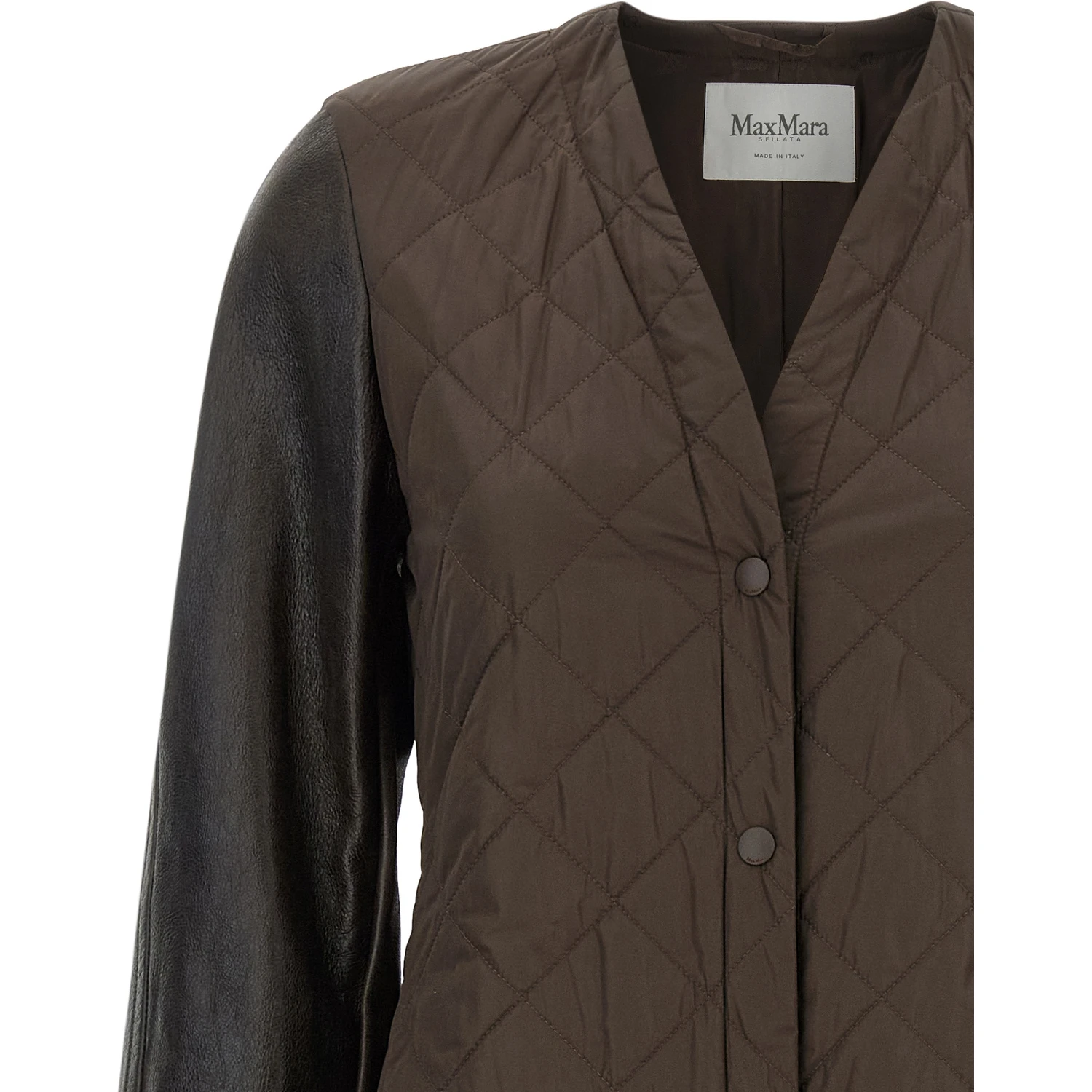 Brown Polyamide Coat