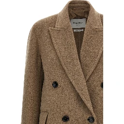 Beige Cashmere Coat