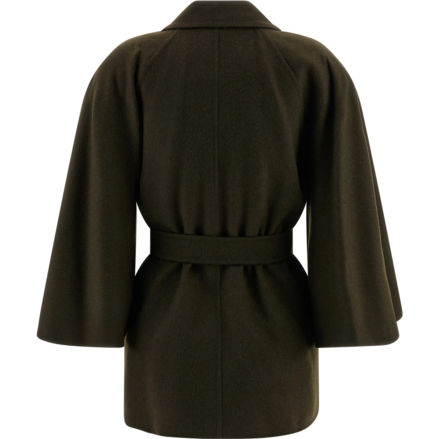 Bicolor Wool Coat