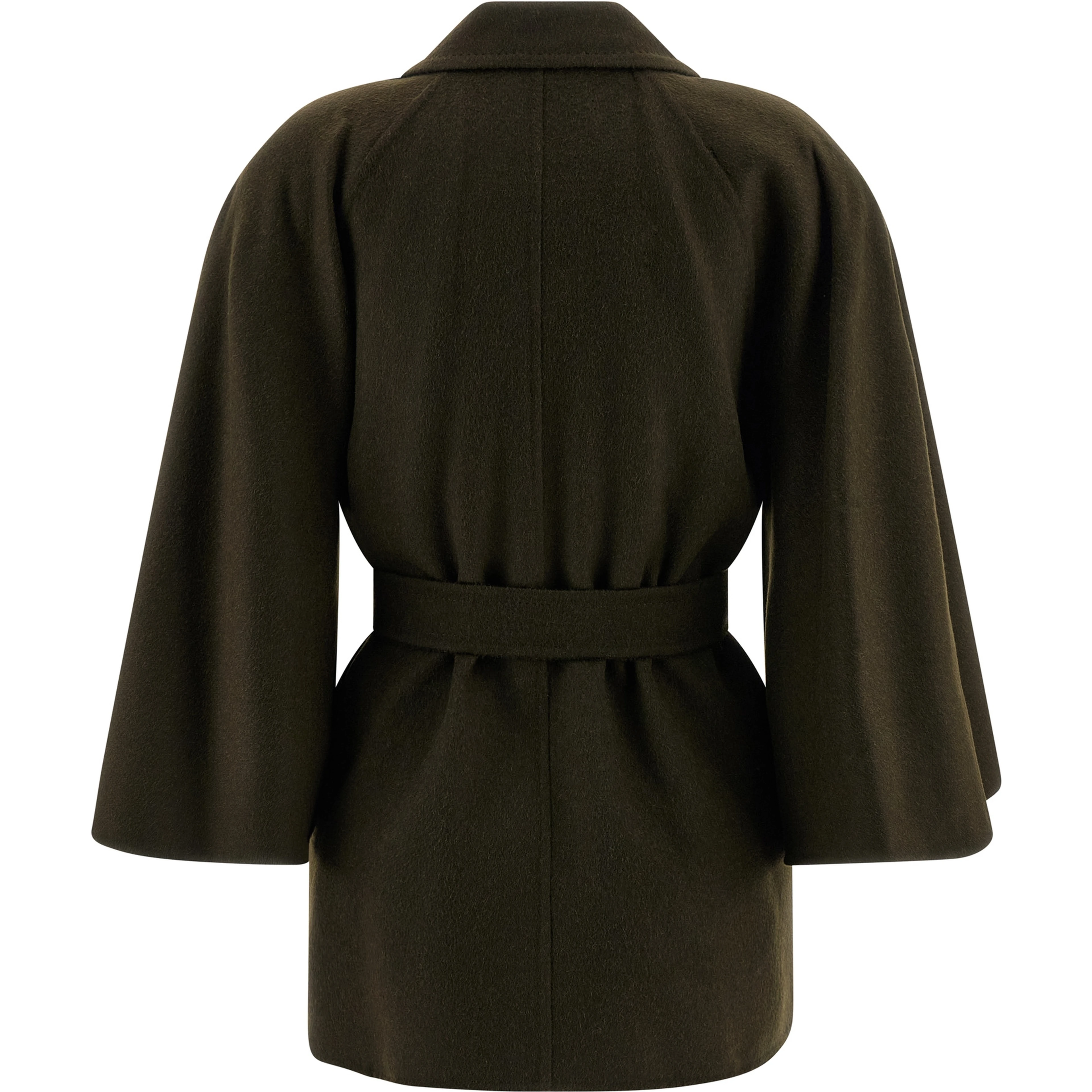 Bicolor Wool Coat