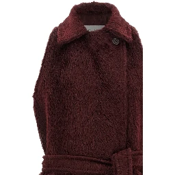 Bordeaux Wool Coat