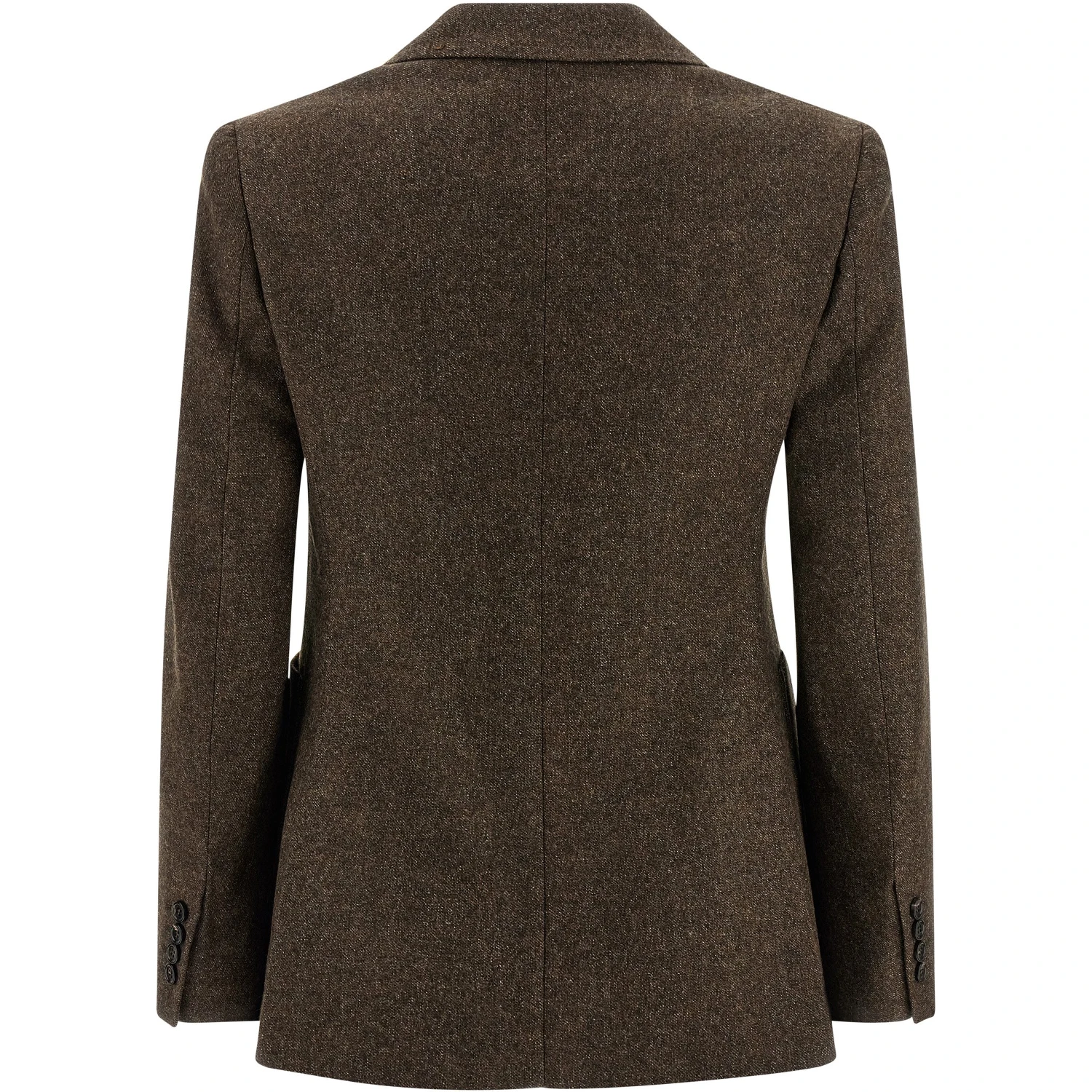 Brown Virgin Wool Blazer