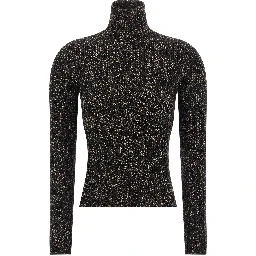 Black Wool Cardigan