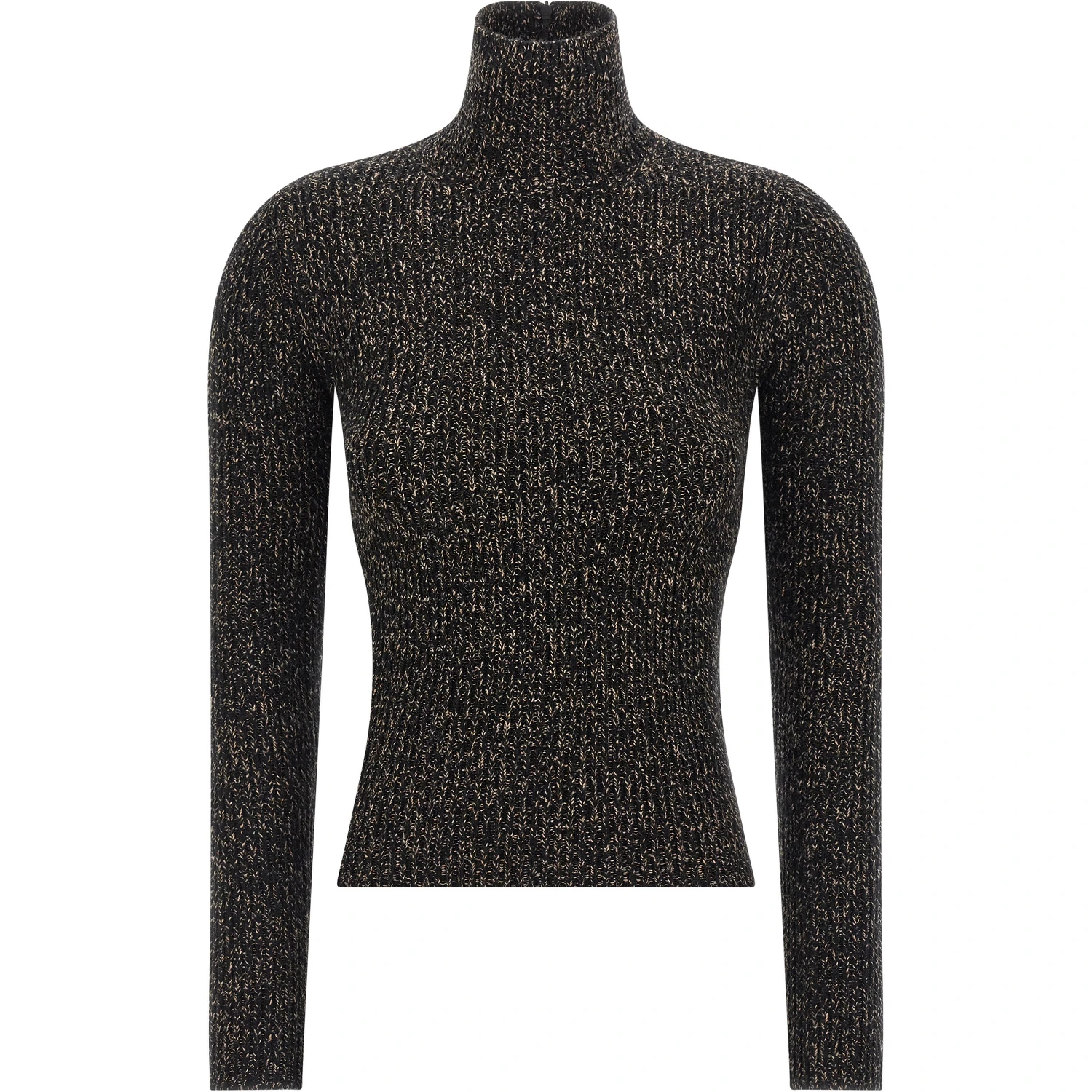 Black Wool Cardigan