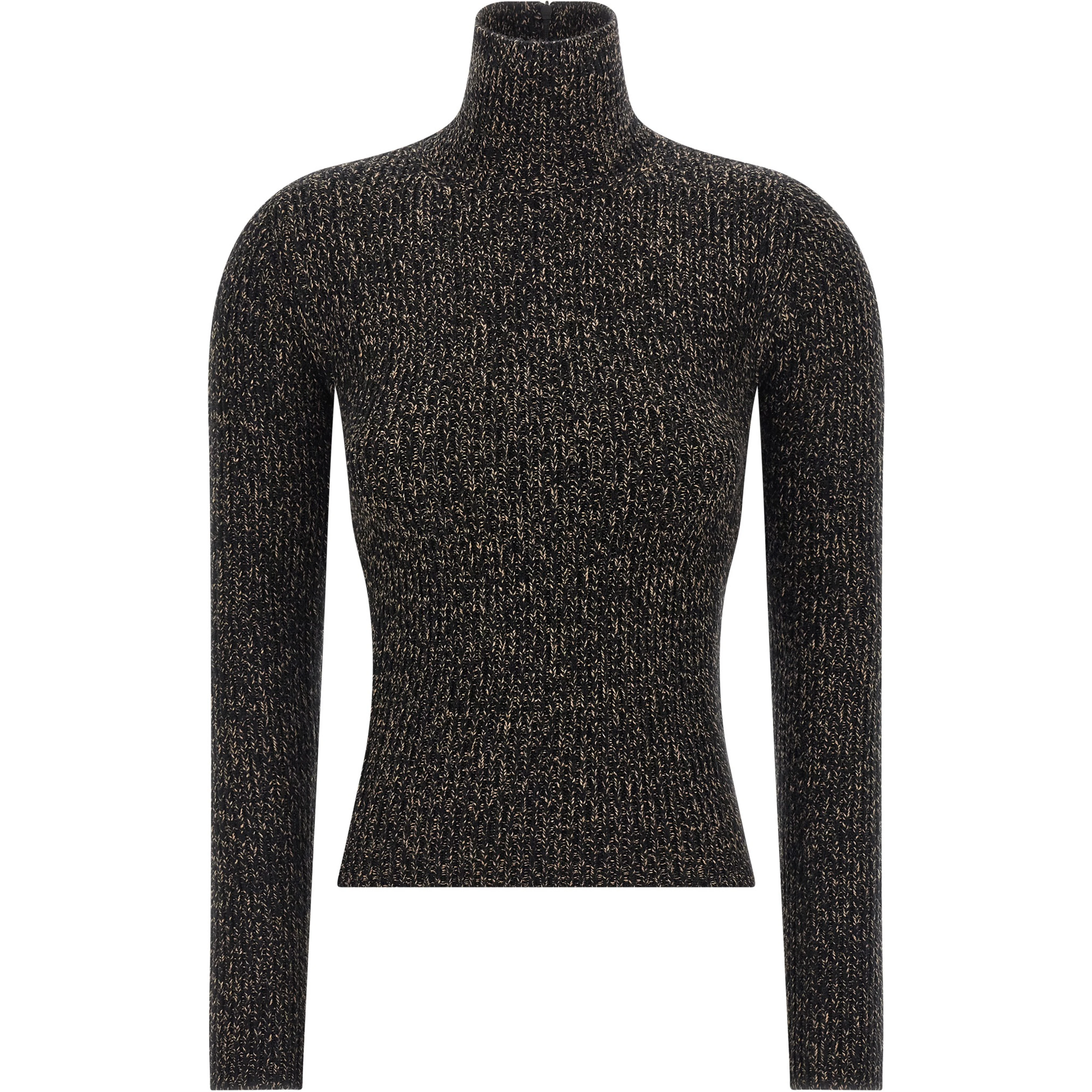 Black Wool Cardigan