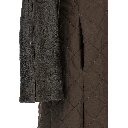 Brown Polyamide Coat