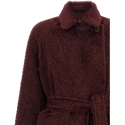 Bordeaux Wool Coat