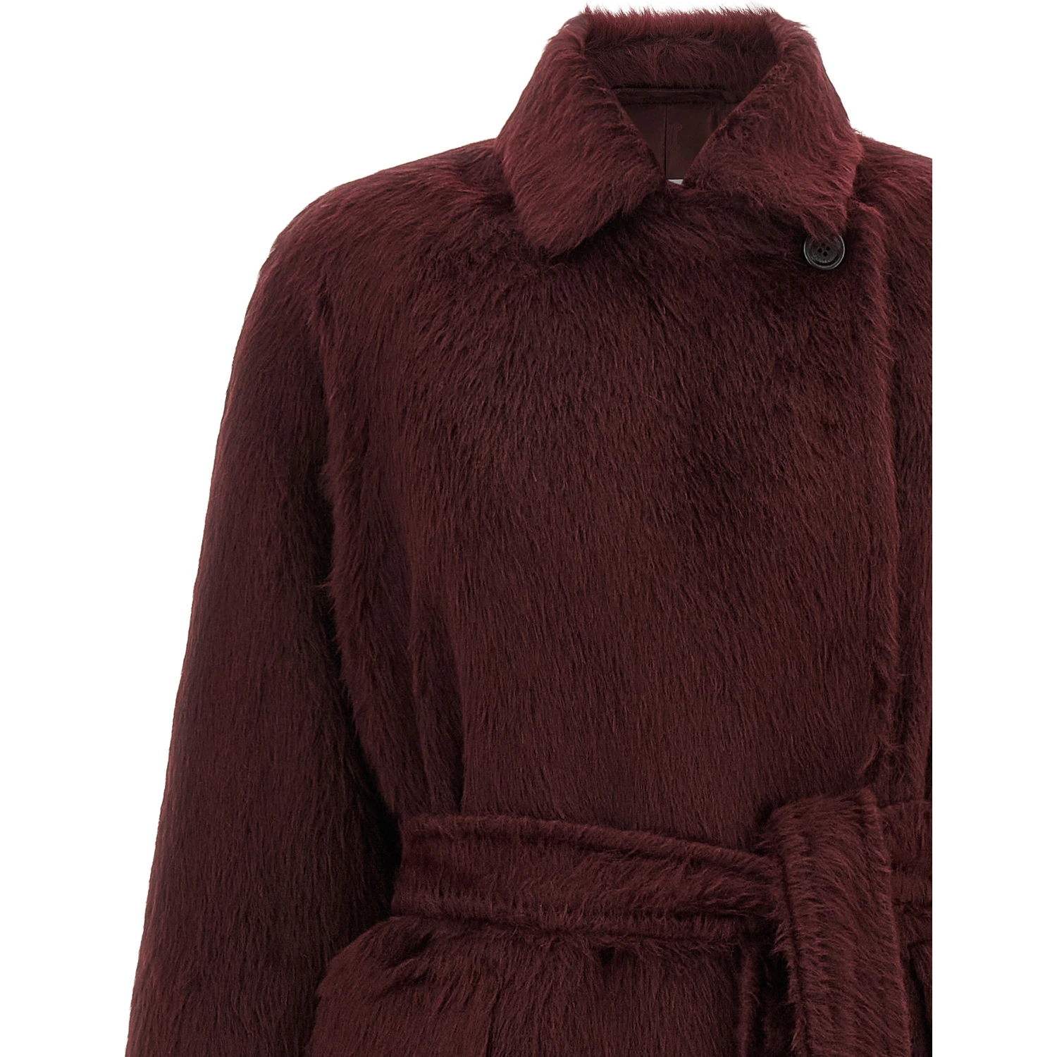 Bordeaux Wool Coat