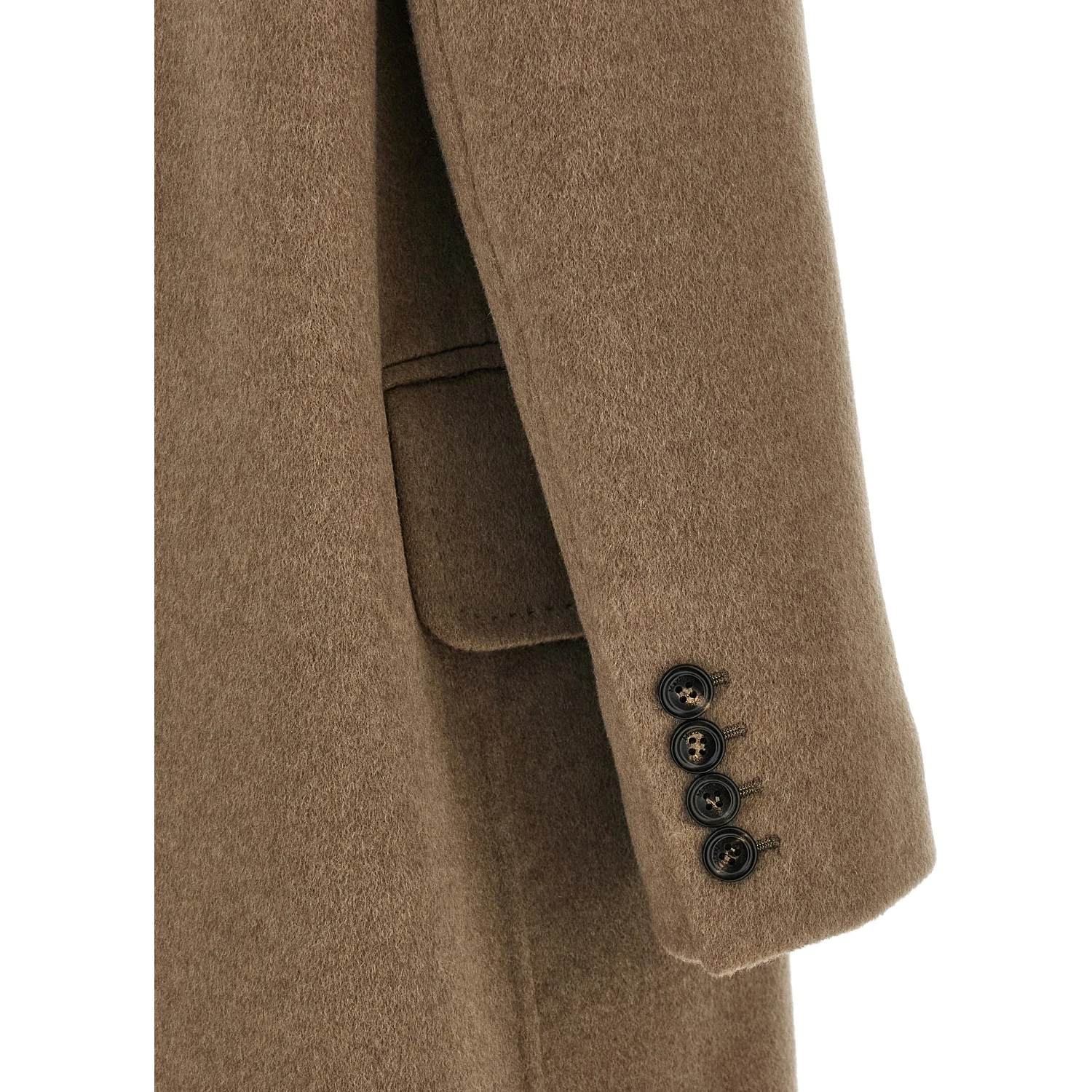 Beige Cashmere Coat