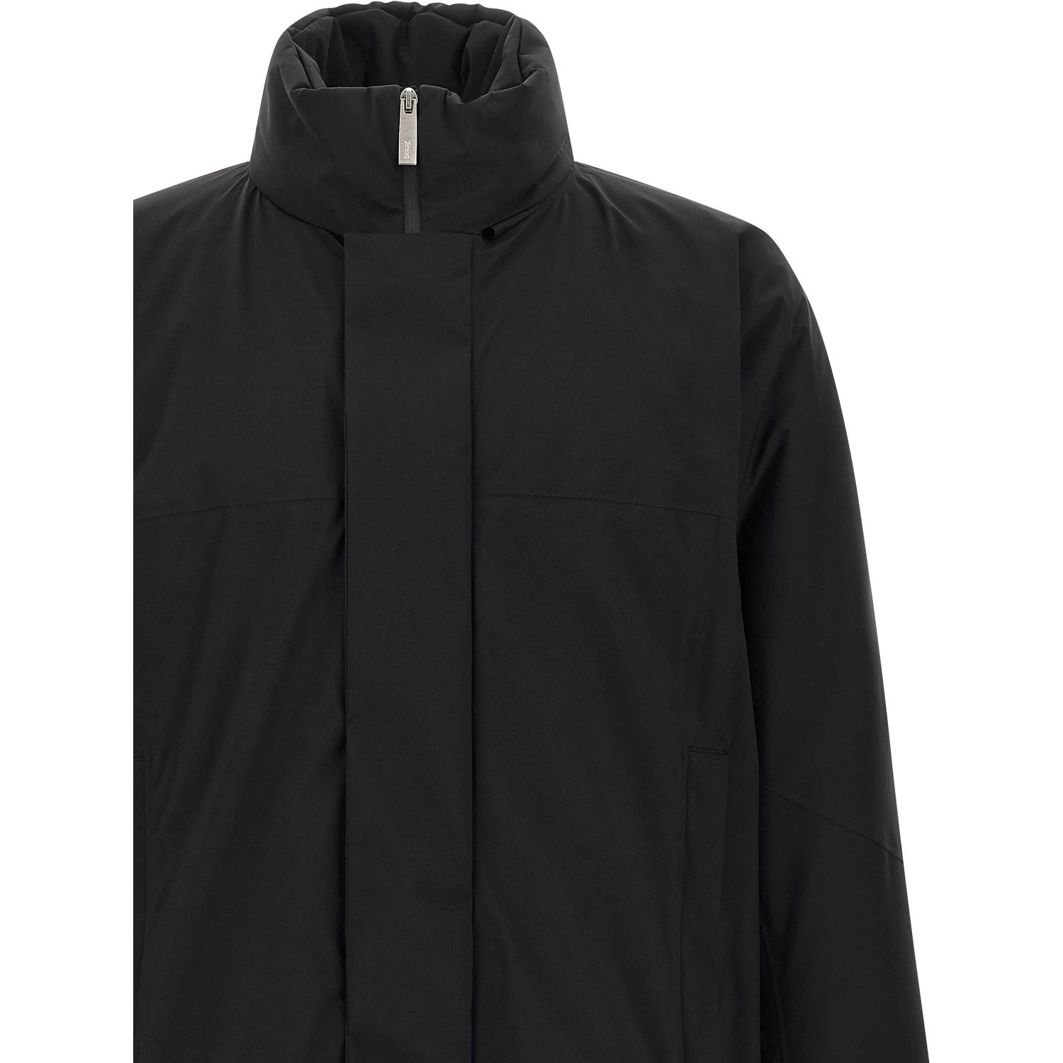 Black Polyamide Shell Jacket