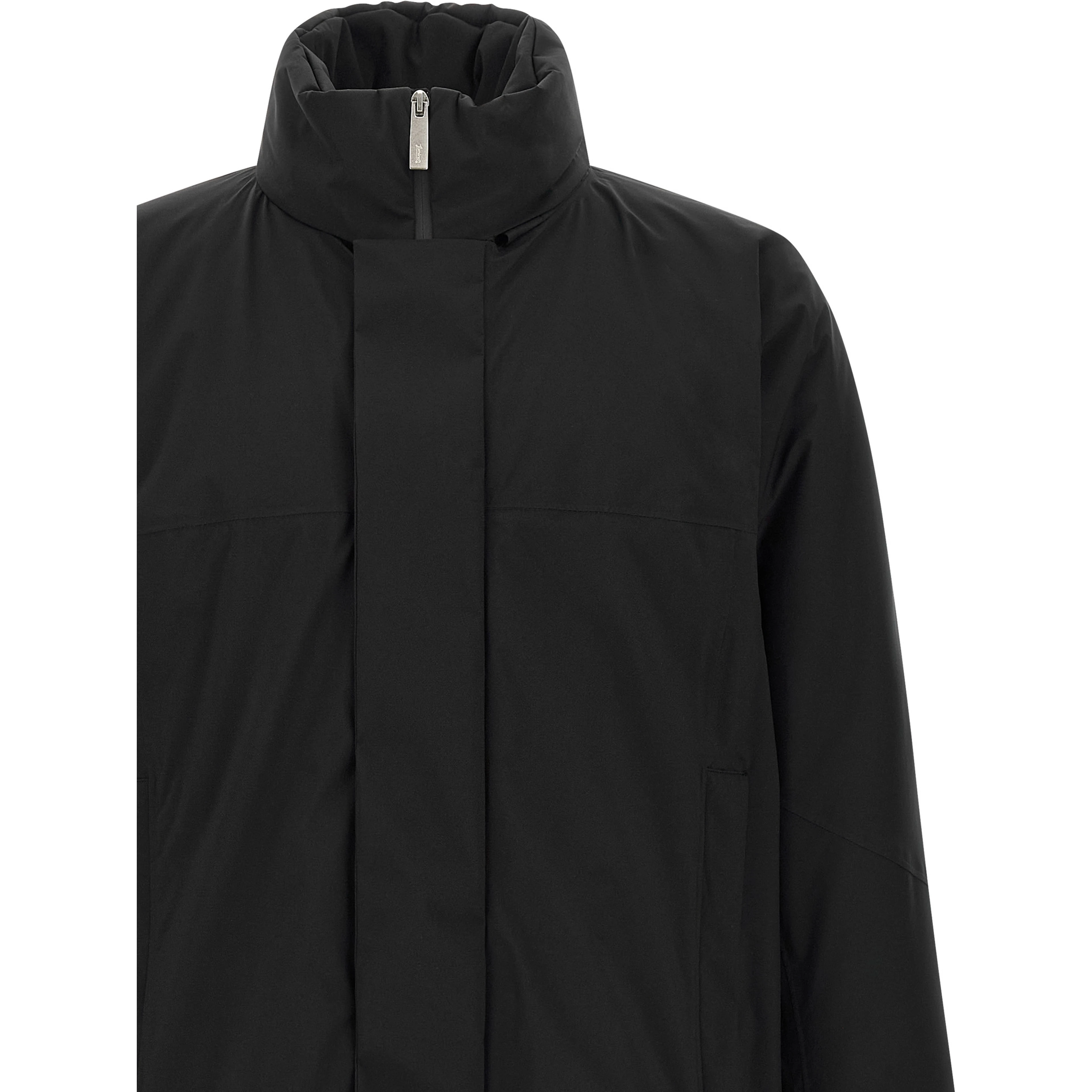 Black Polyamide Shell Jacket