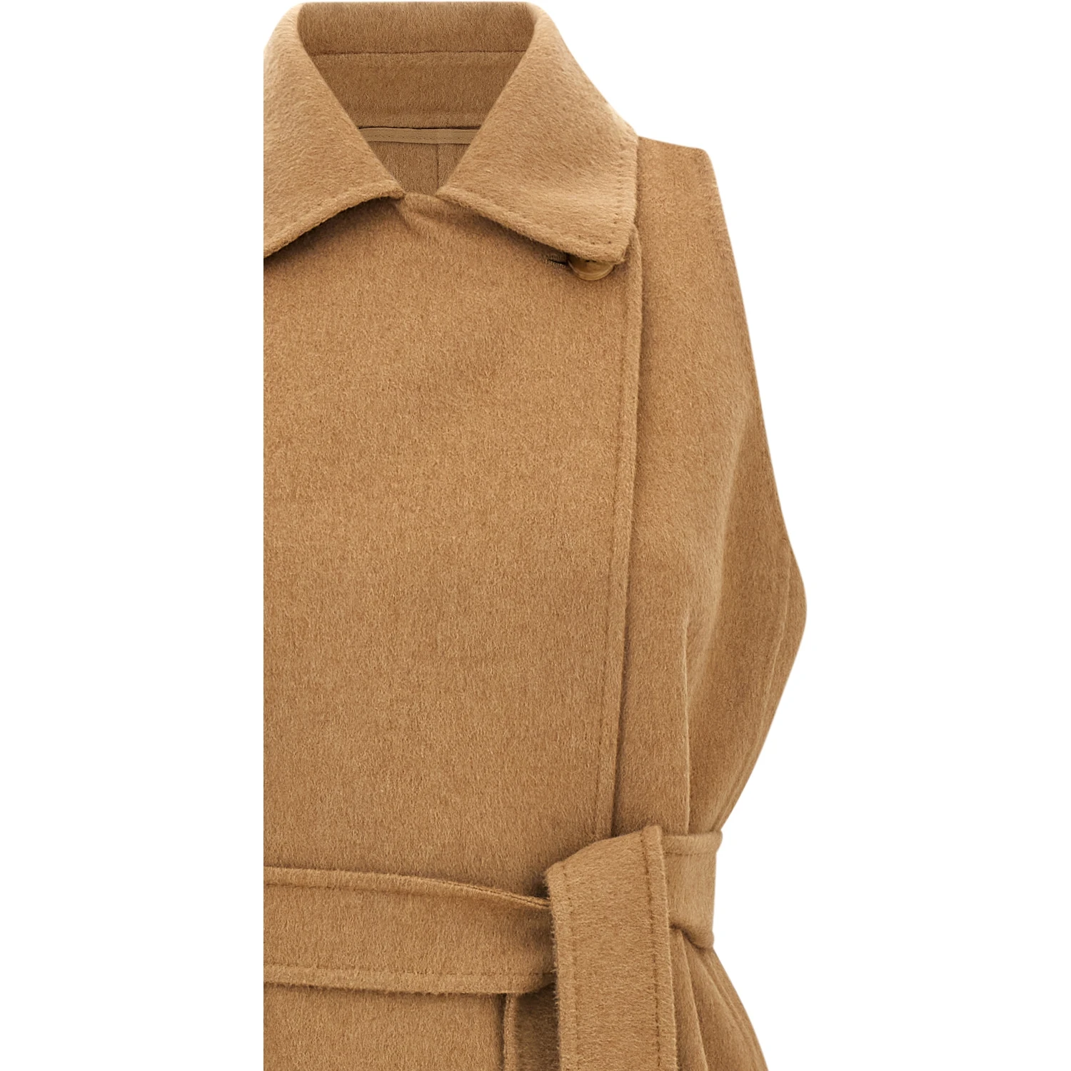 Beige Wool Coat