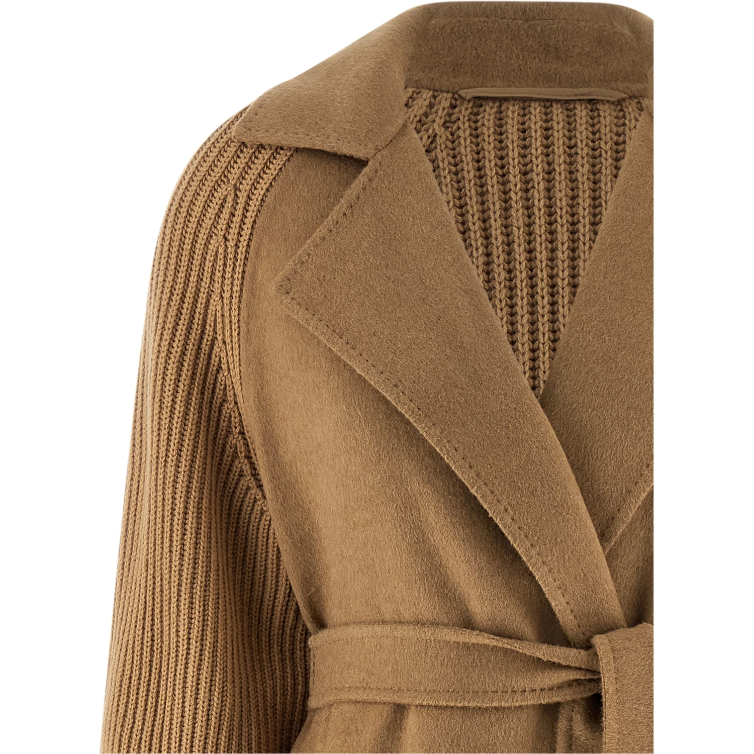 Beige Wool Coat