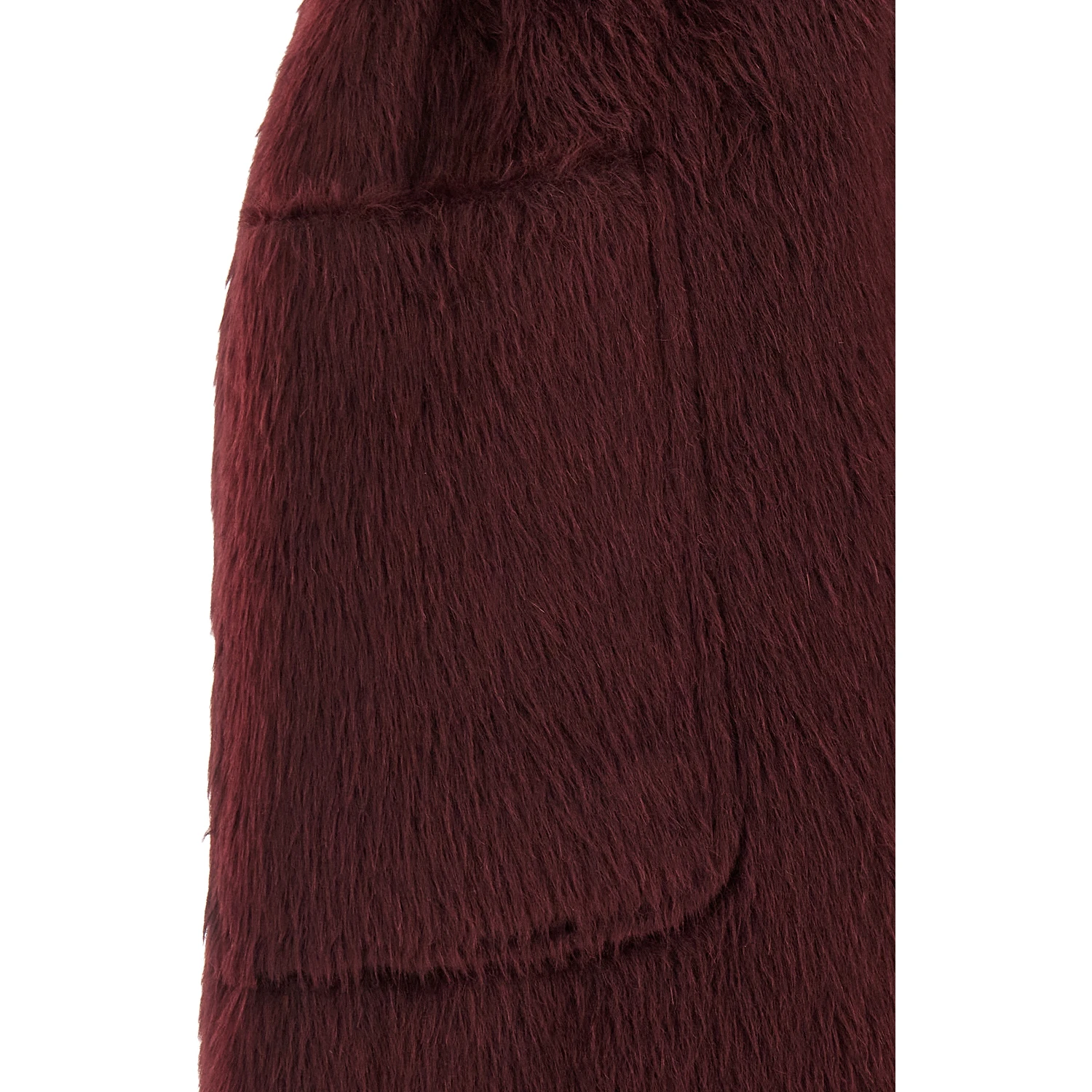 Bordeaux Wool Coat