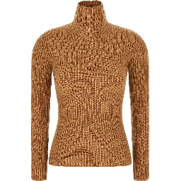 Beige Wool Cardigan