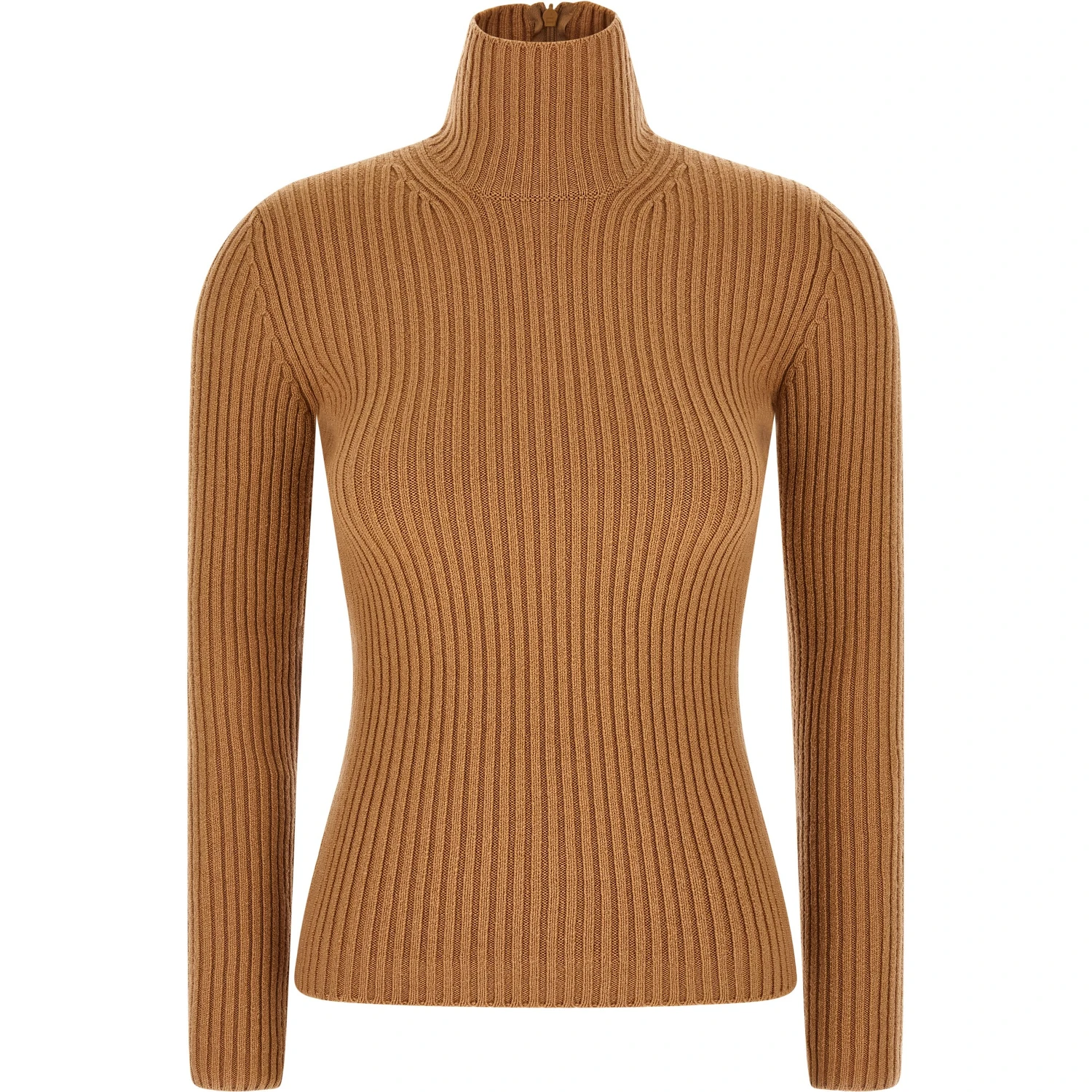 Beige Wool Cardigan