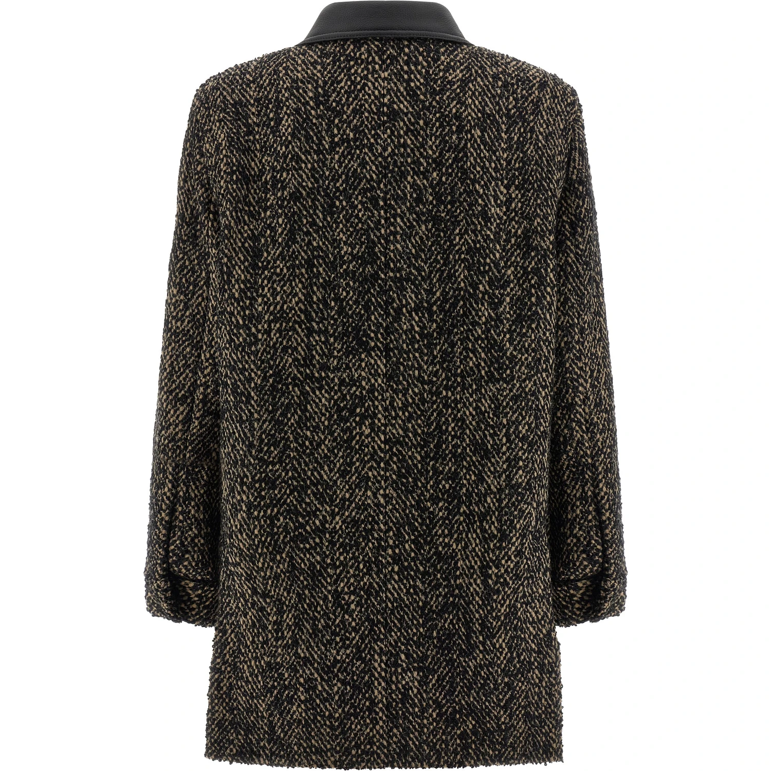 Multicolor Virgin Wool Shell Jacket