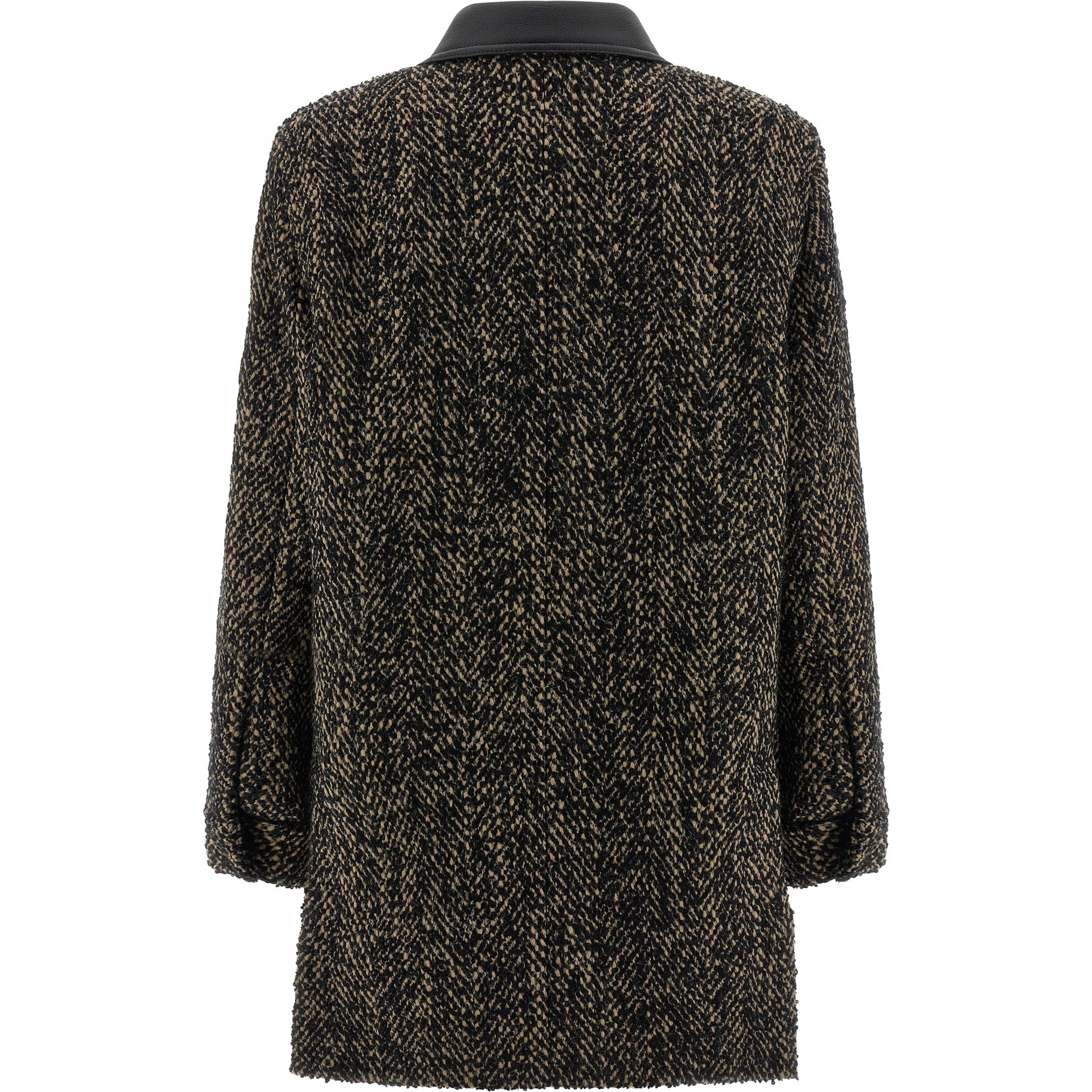 Multicolor Virgin Wool Shell Jacket