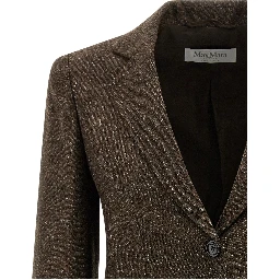 Brown Virgin Wool Blazer