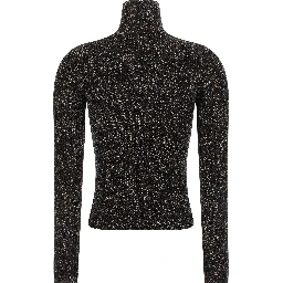 Black Wool Cardigan