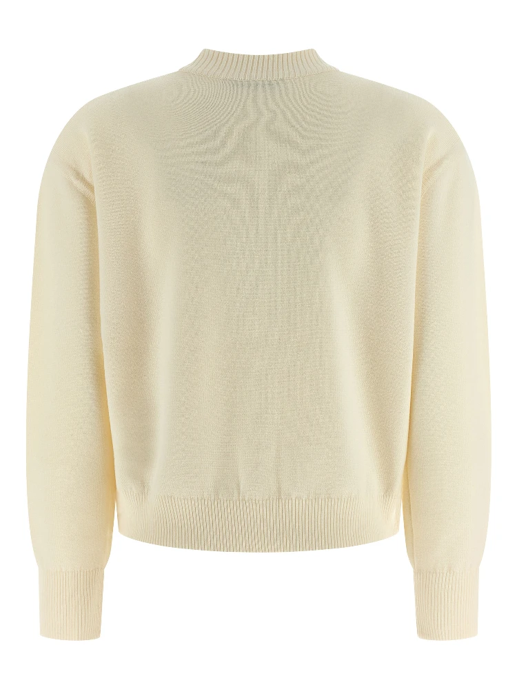 White Virgin Wool Cardigan alternative