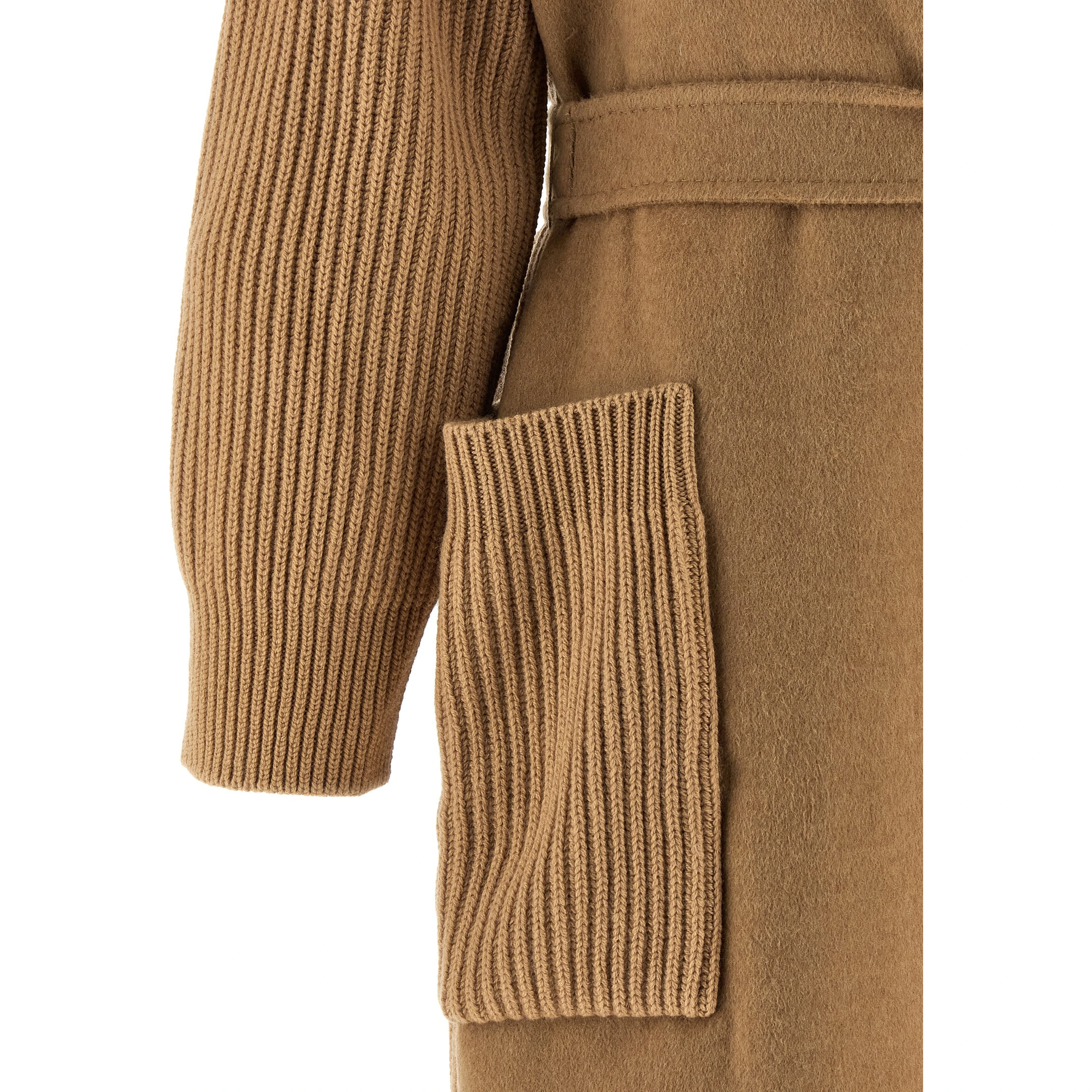Beige Wool Coat