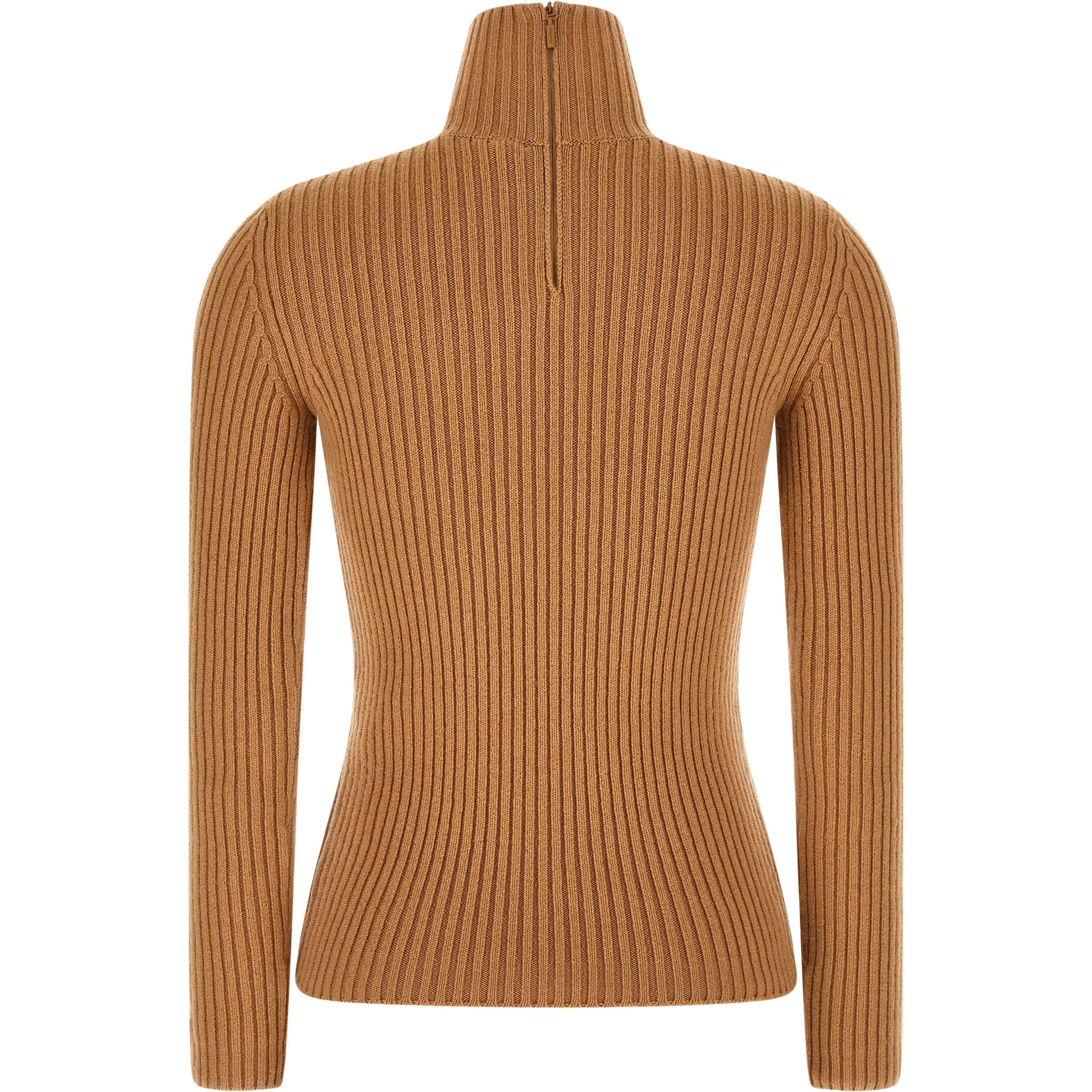 Beige Wool Cardigan