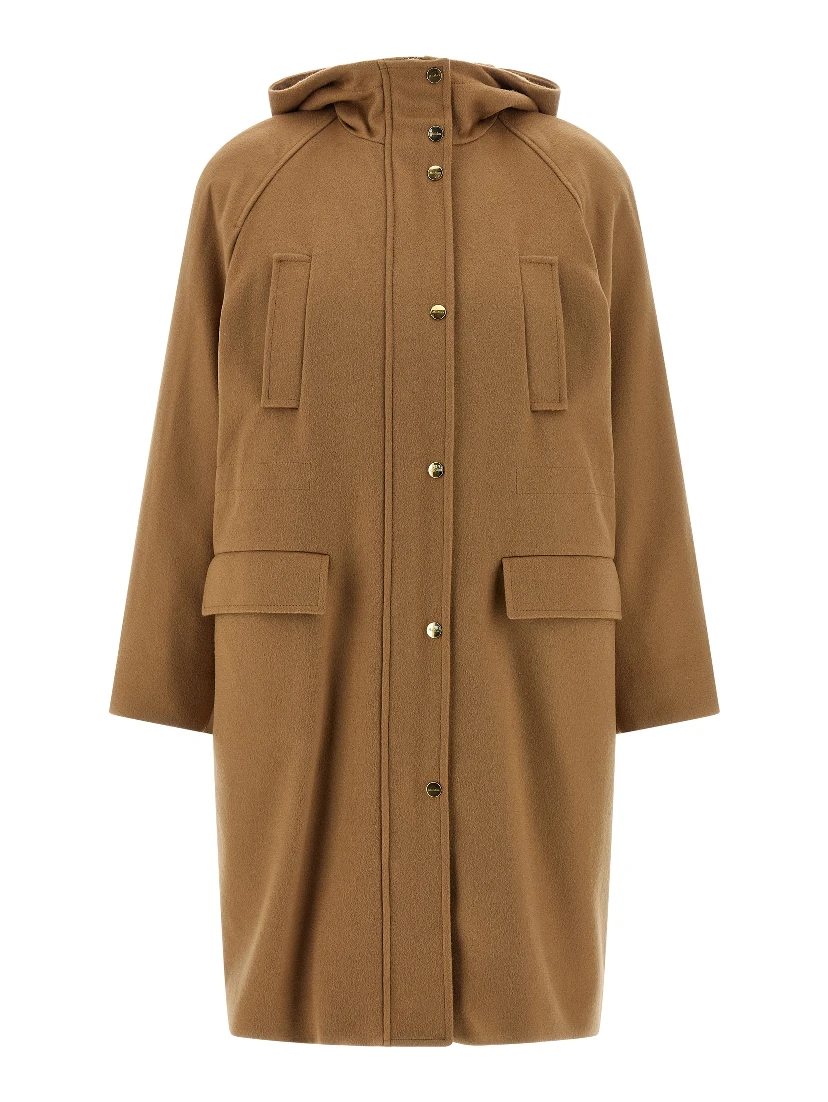 Beige Polyamide Parka