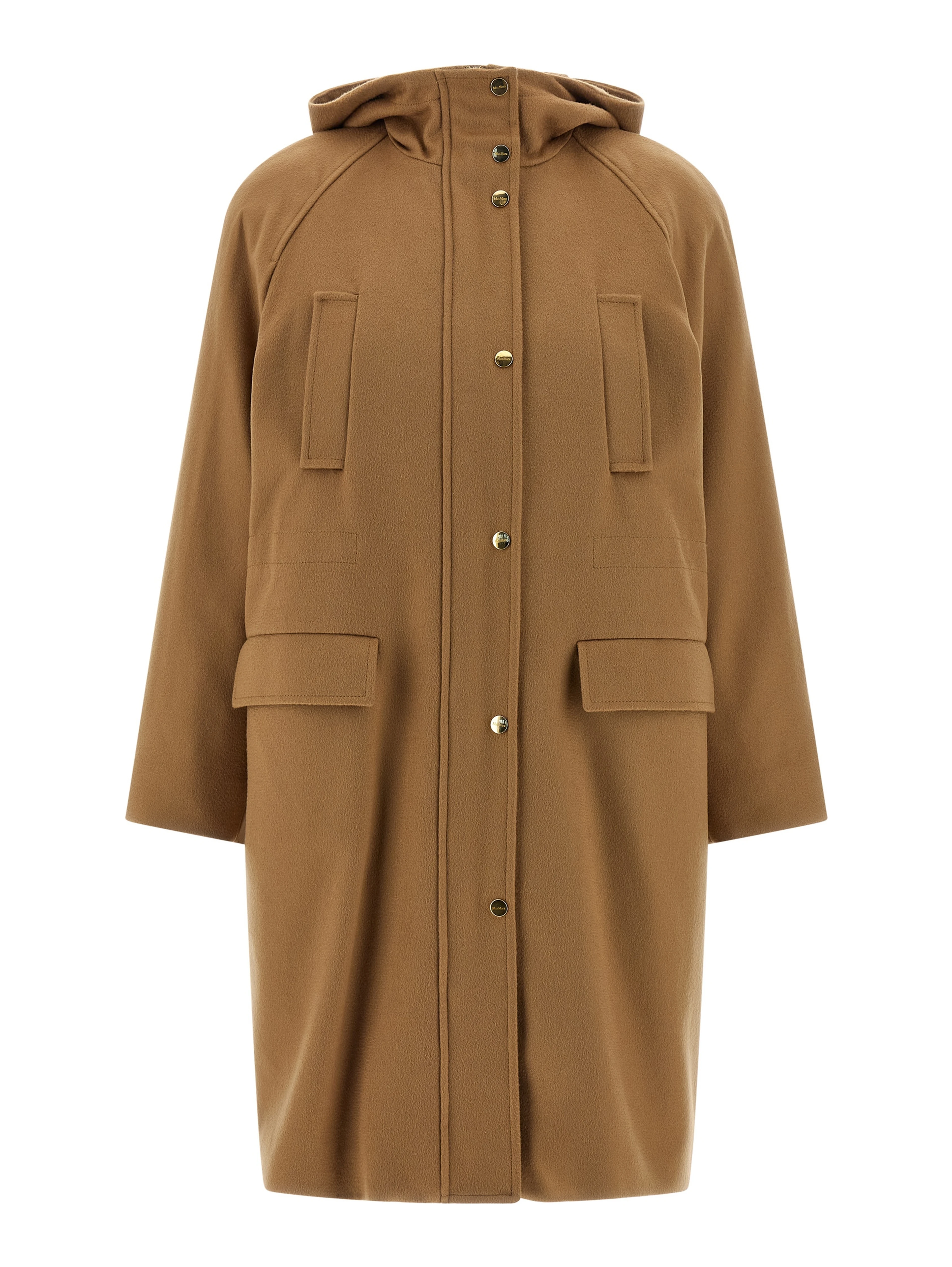 Beige Polyamide Parka