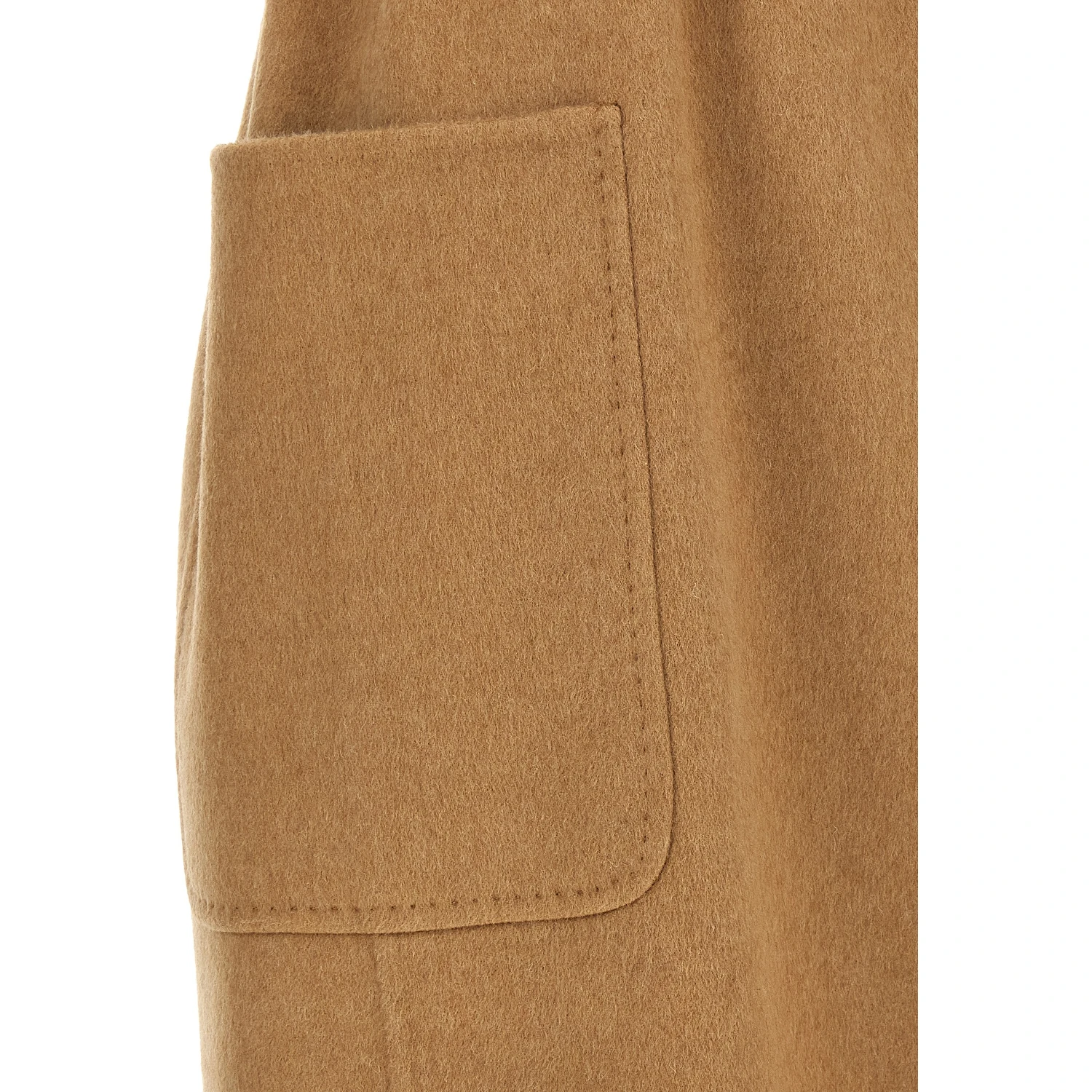 Beige Wool Coat