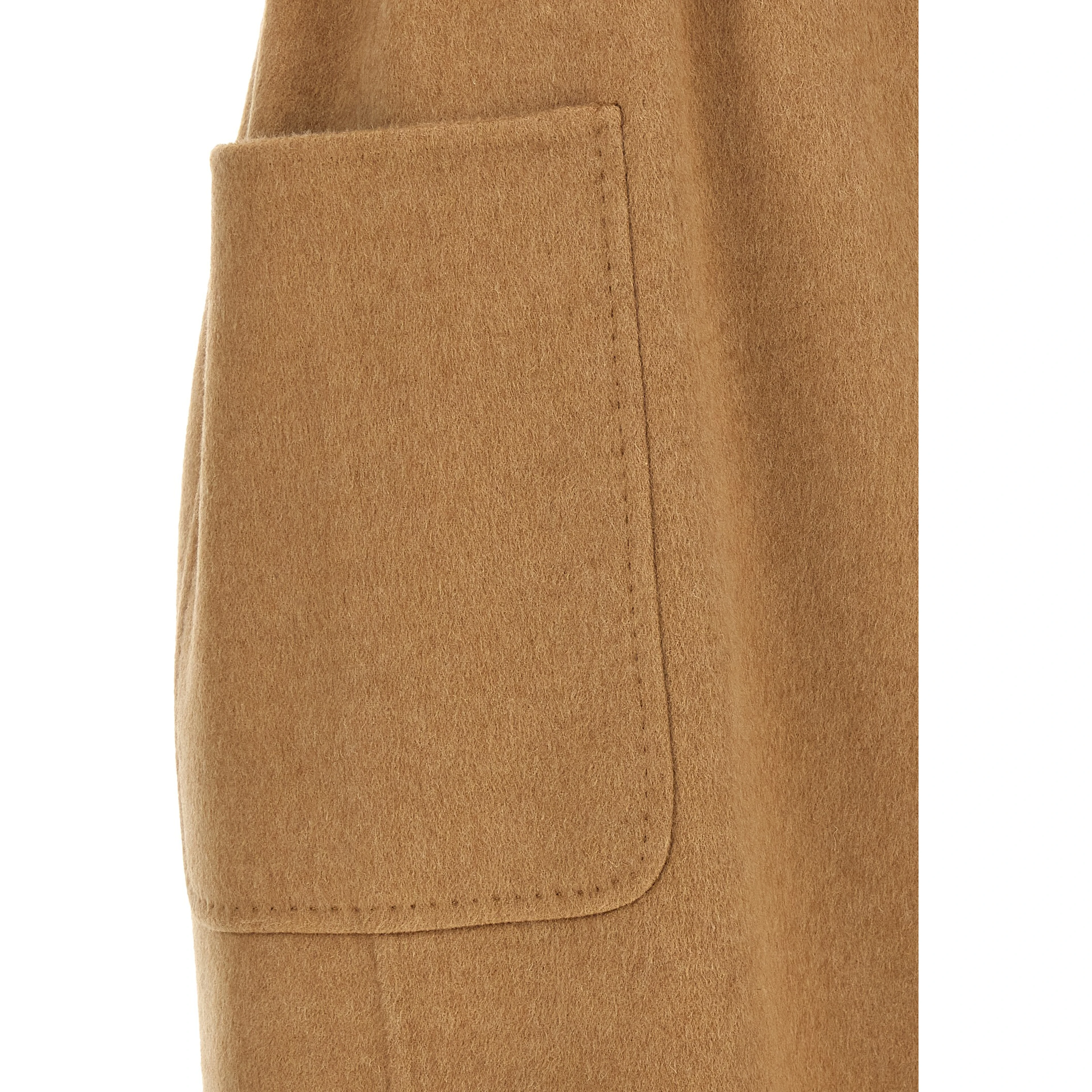 Beige Wool Coat