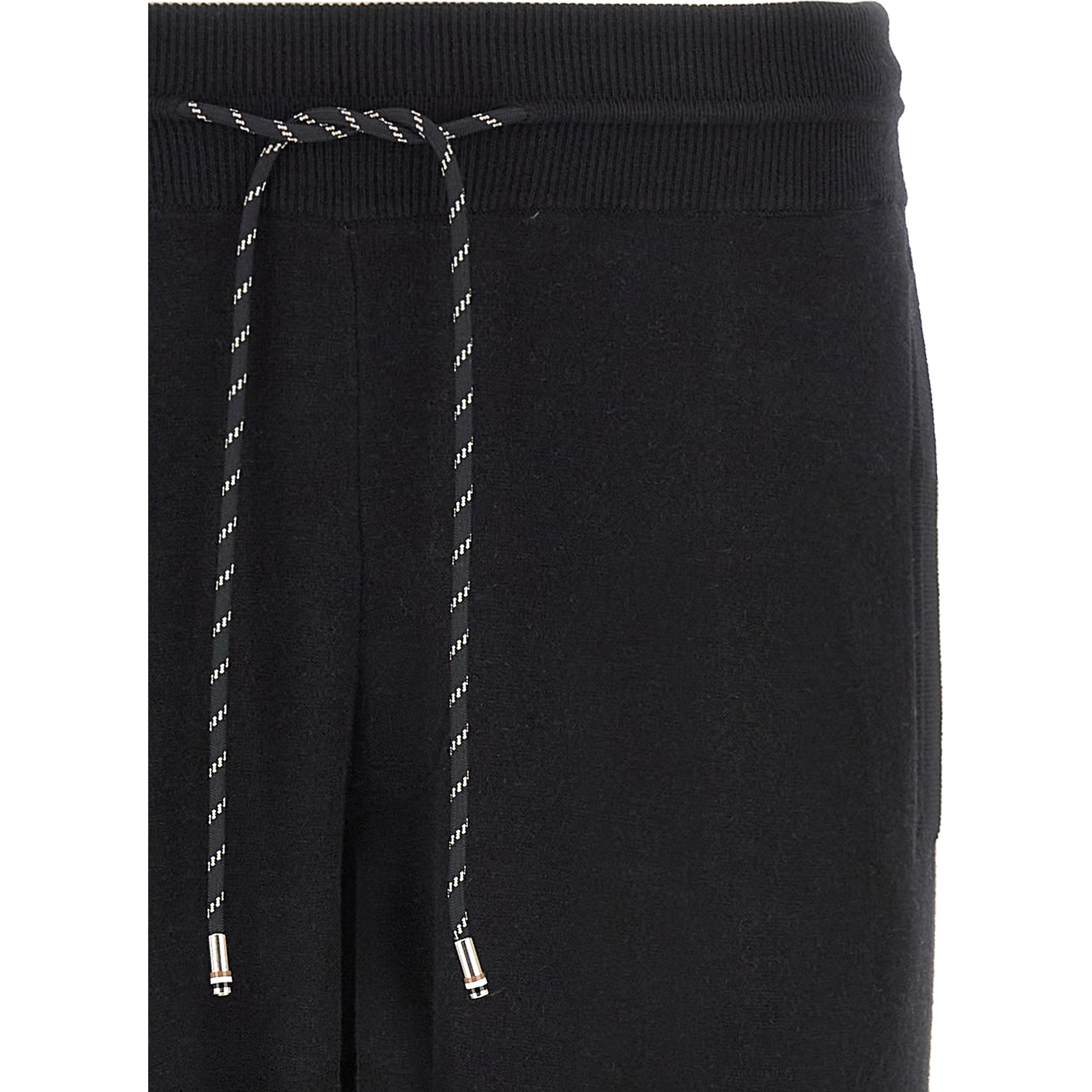Black Cotton Joggers (Workout Pants)