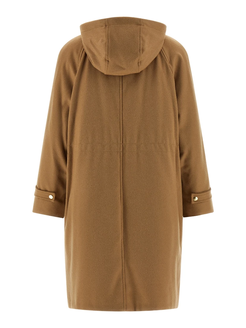 Beige Polyamide Parka