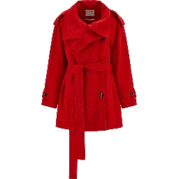 Multicolor Virgin Wool Coat