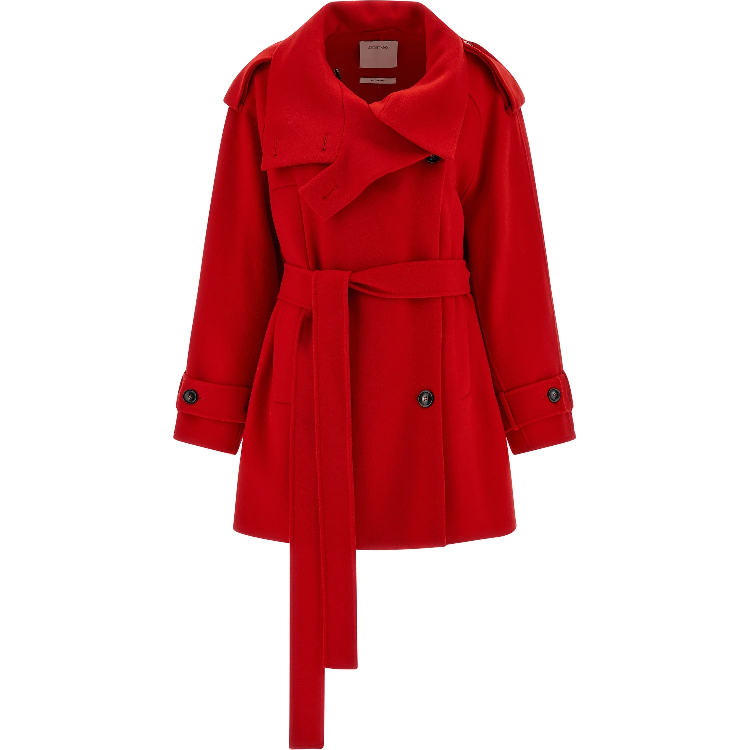 Multicolor Virgin Wool Coat