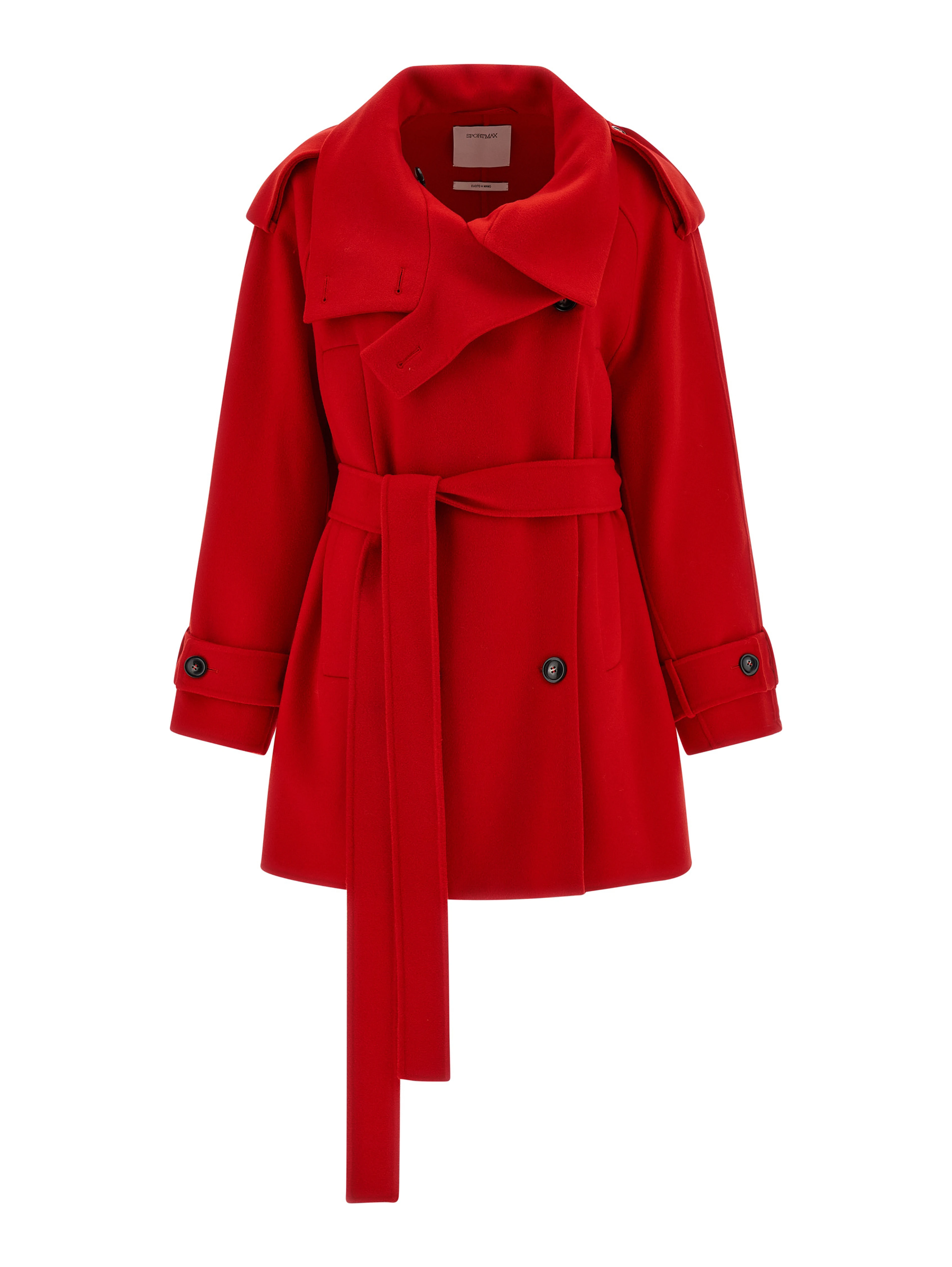 Multicolor Virgin Wool Coat