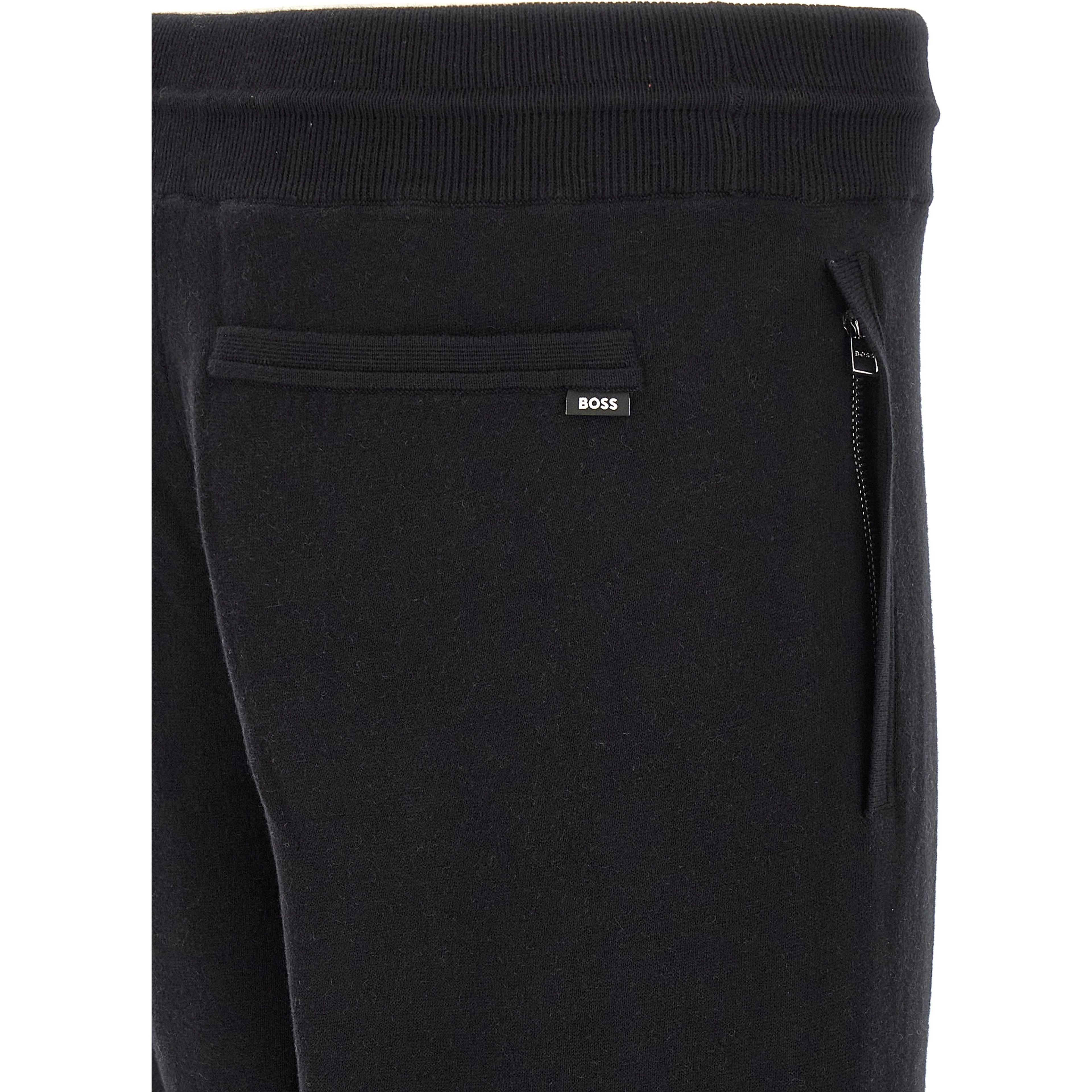 Black Cotton Joggers (Workout Pants)