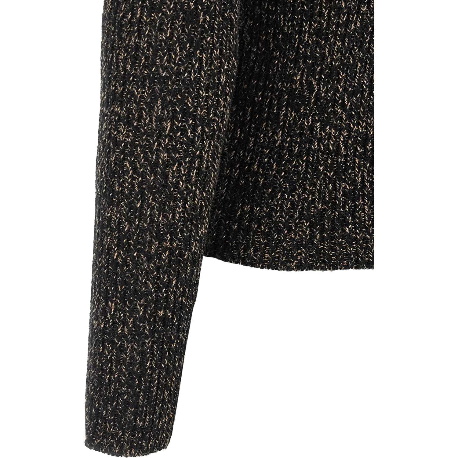 Black Wool Cardigan