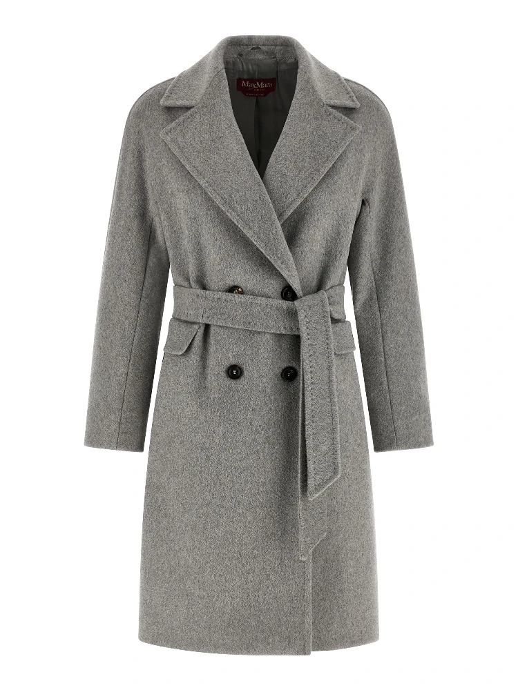 Gray Cashmere Coat
