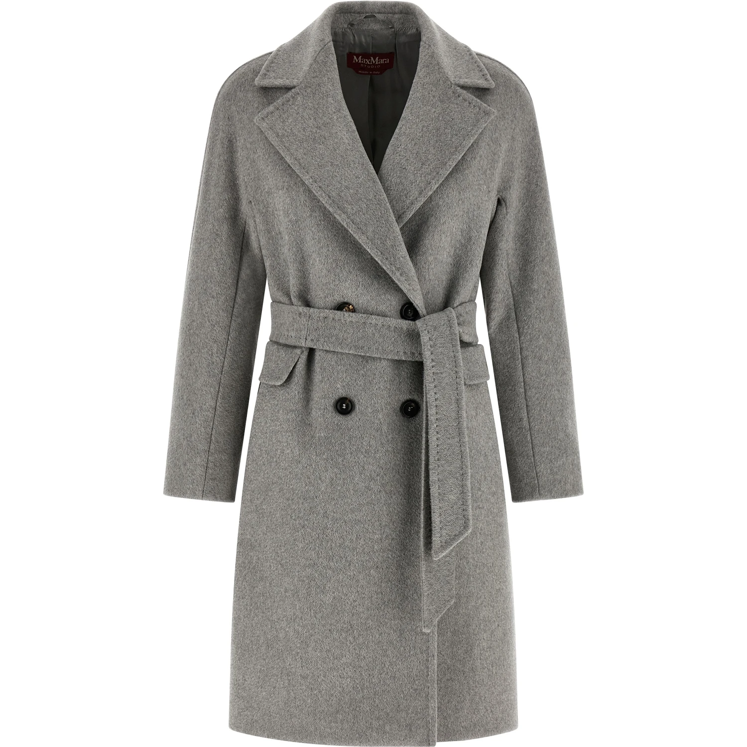 Gray Cashmere Coat