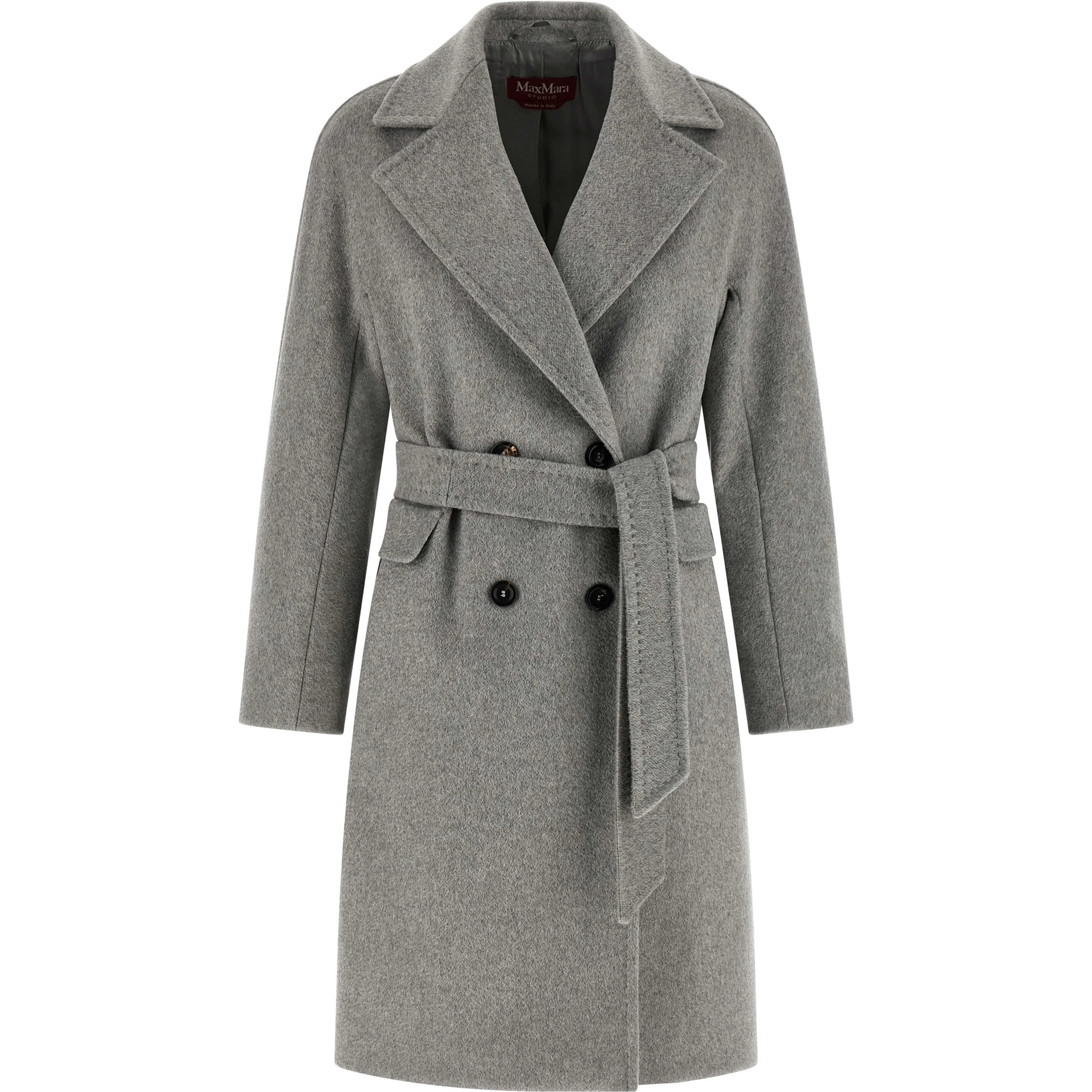 Gray Cashmere Coat
