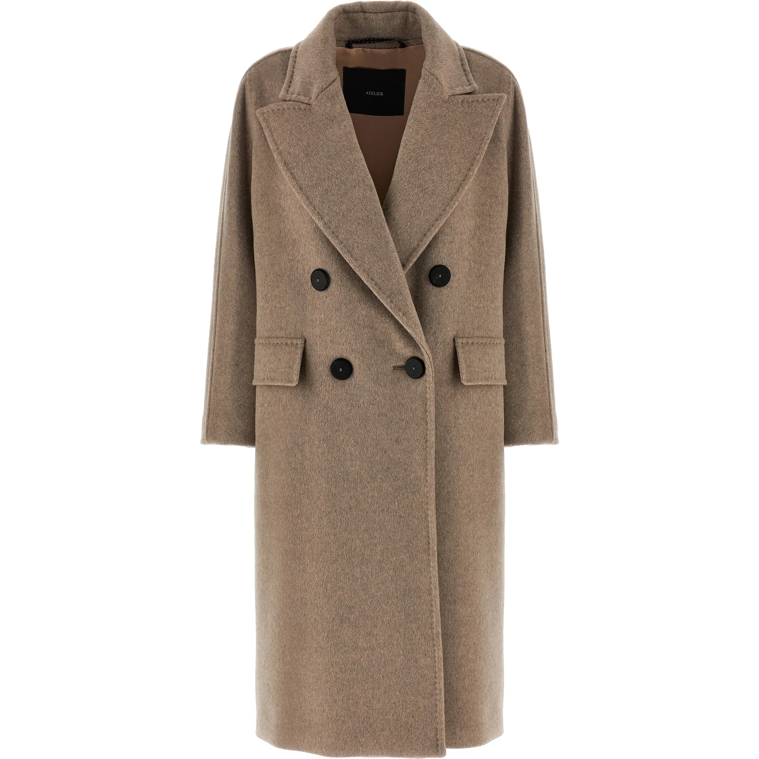 Beige Cashmere Coat
