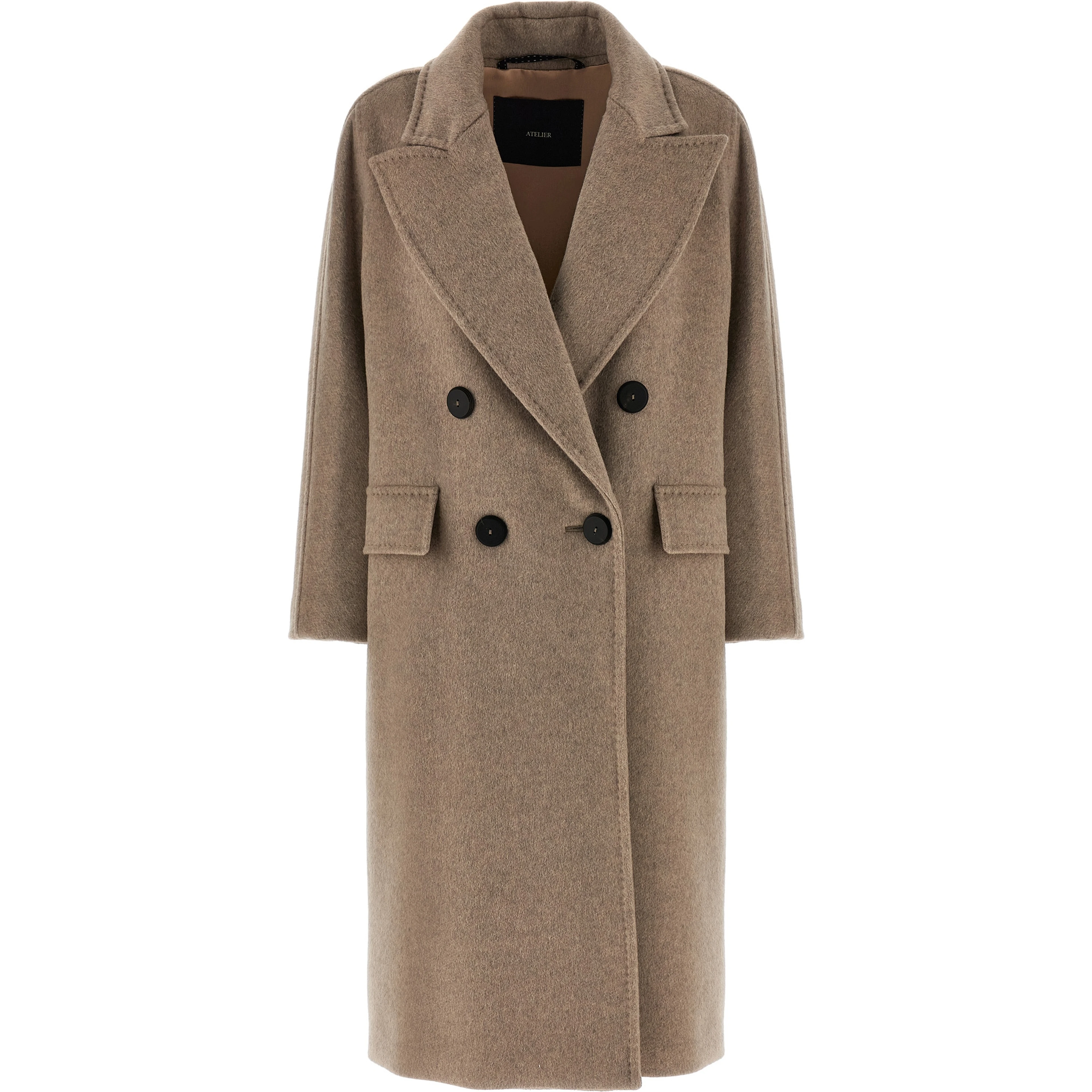 Beige Cashmere Coat