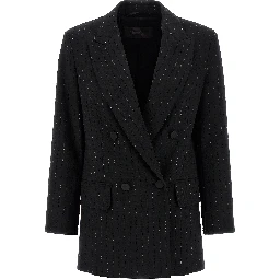 Black Virgin Wool Blazer