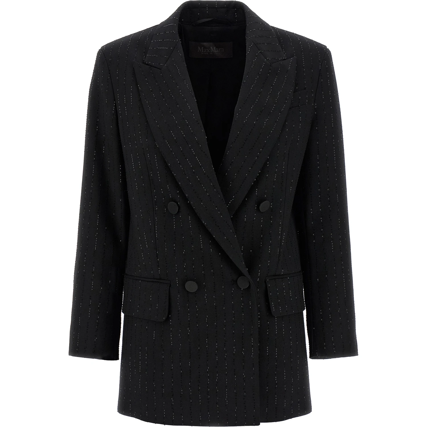 Black Virgin Wool Blazer