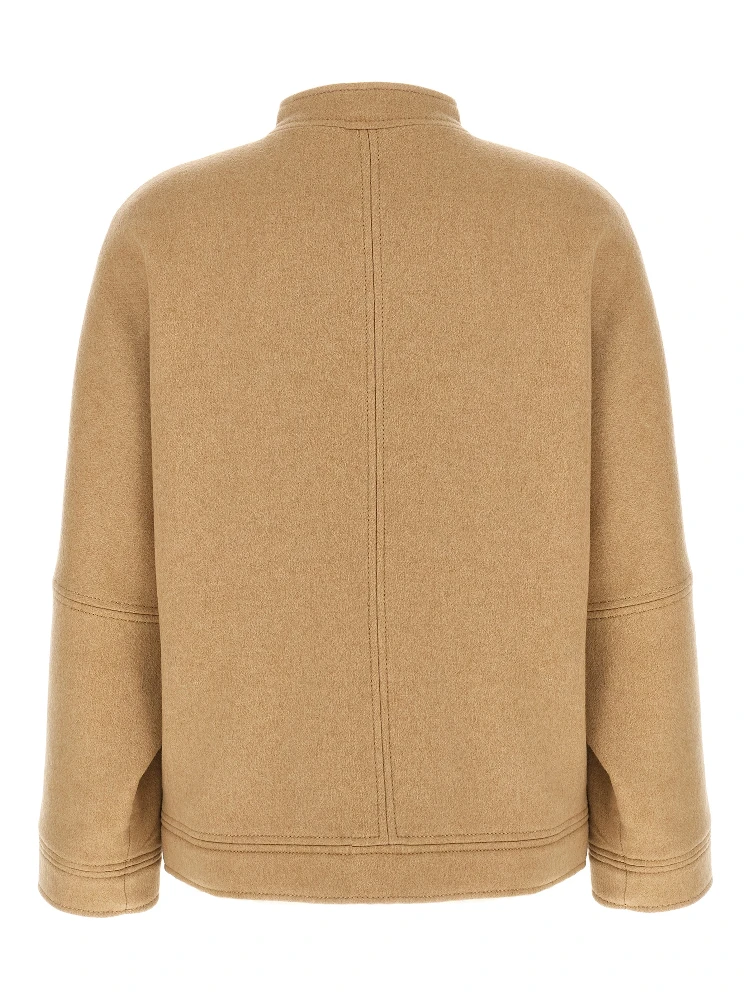 Beige Cashmere Bomber alternative