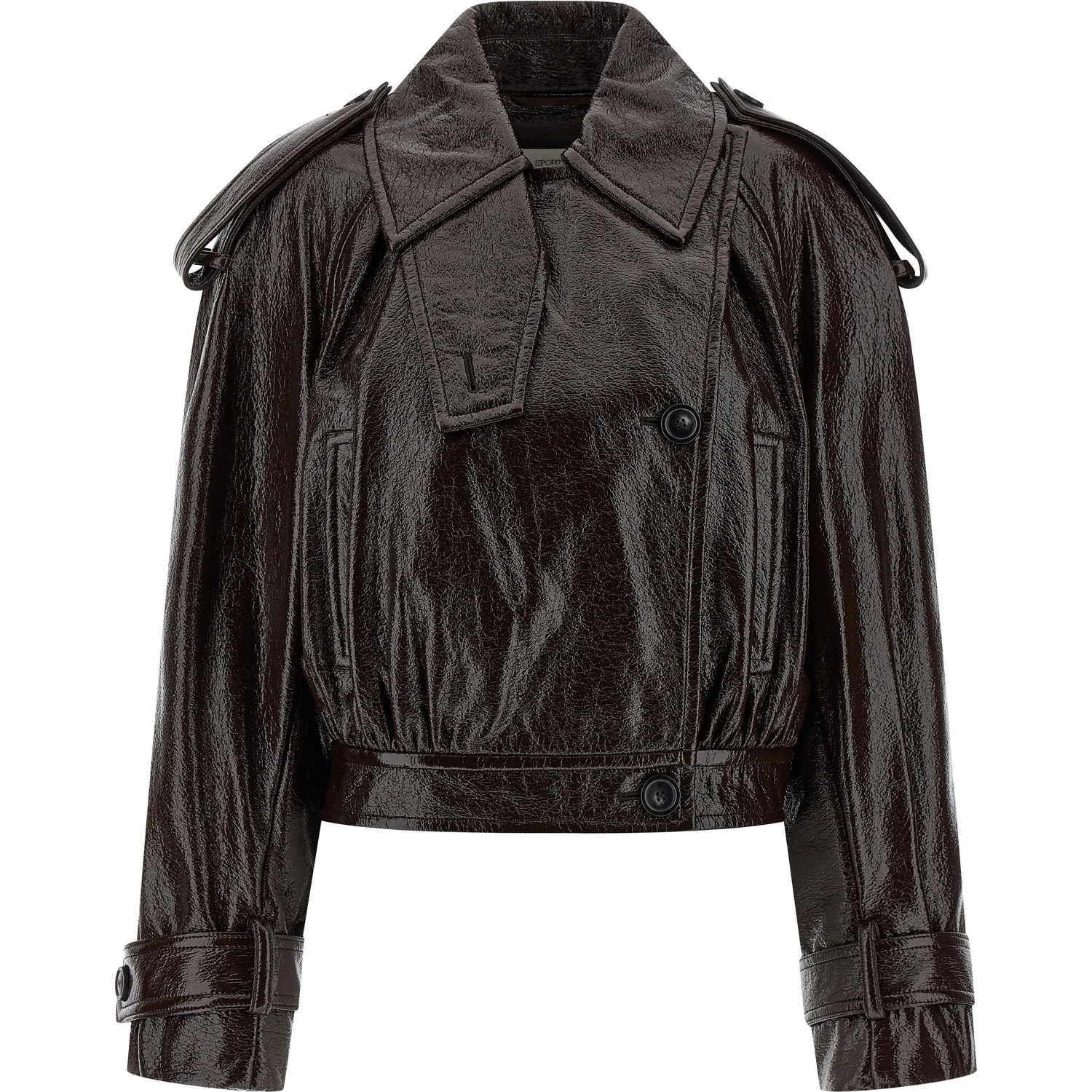Brown Cotton Coat