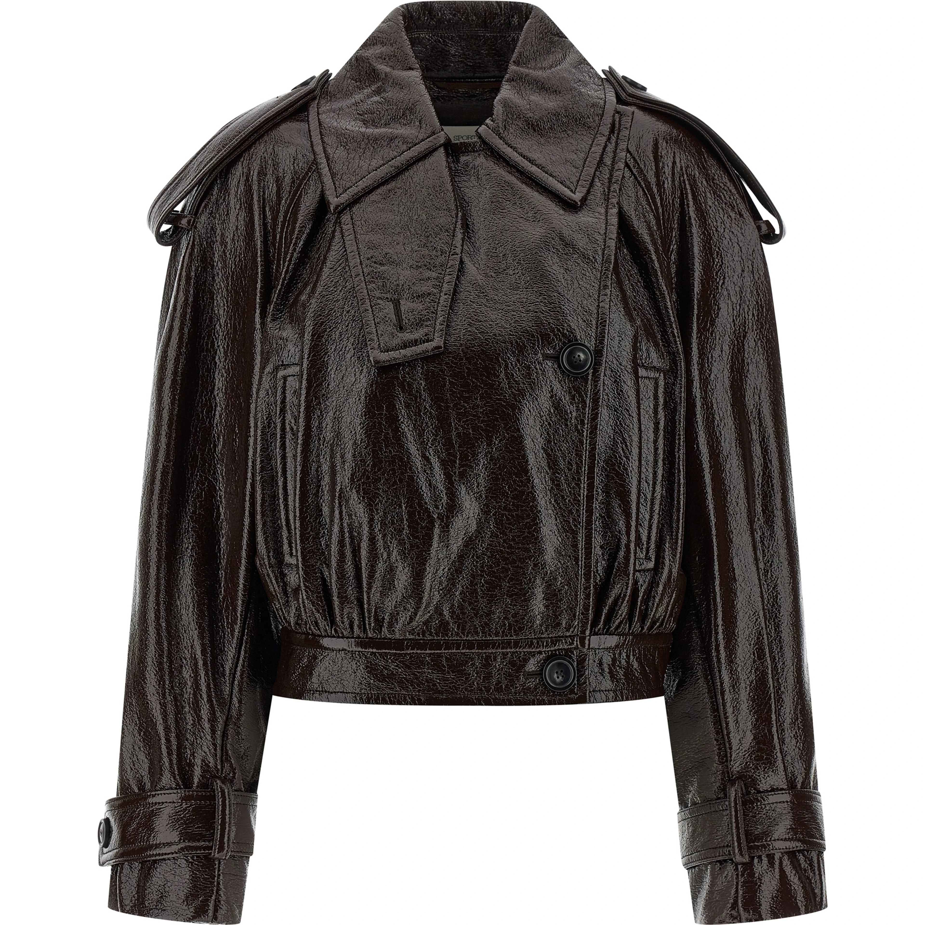 Brown Cotton Coat