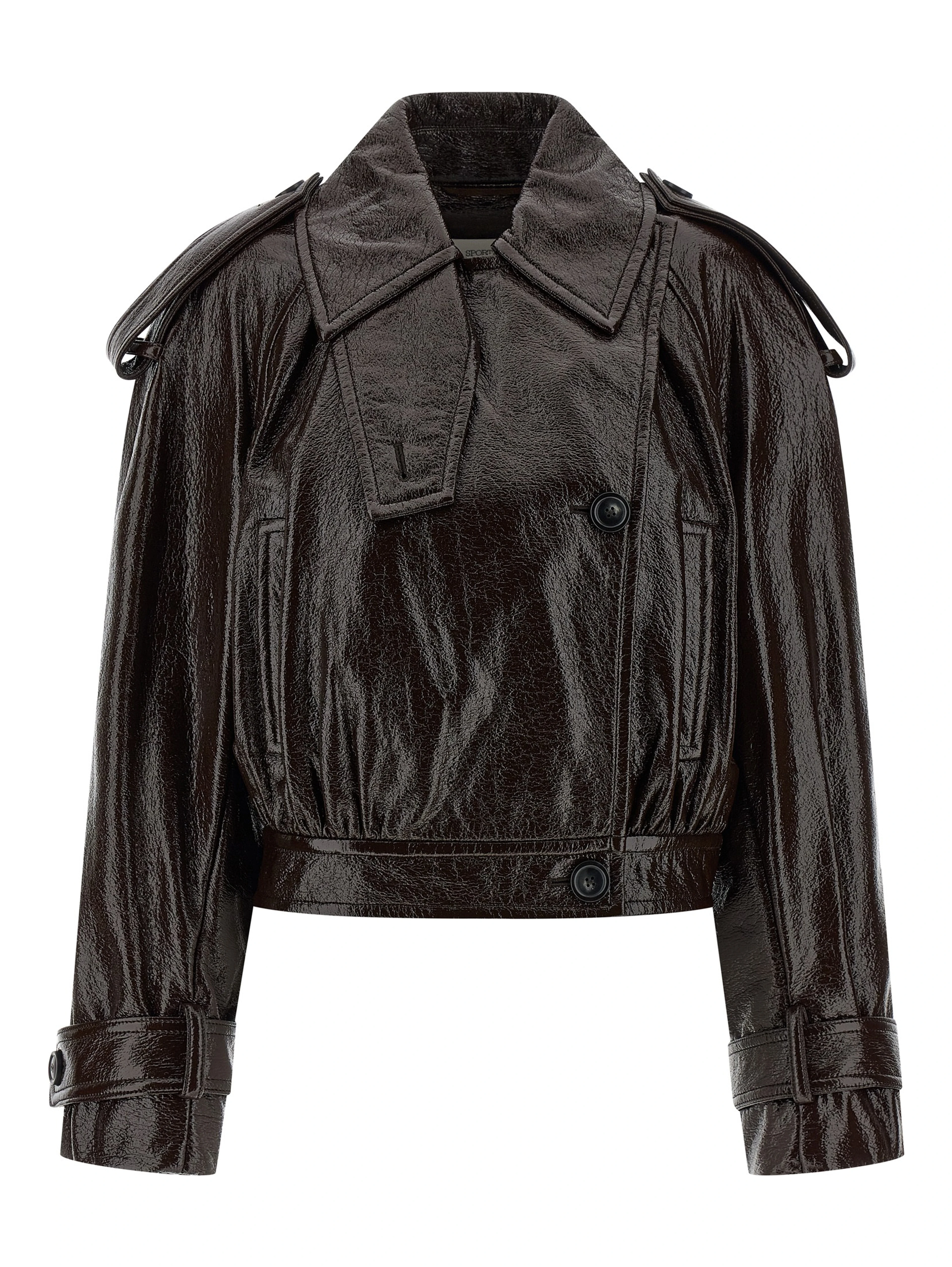 Brown Cotton Coat